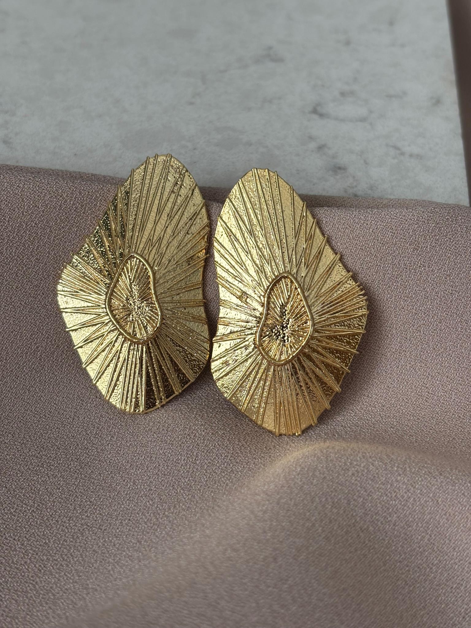 YENİ ! Özel Tasarım Döküm Küpeler, El Yapımı Bronz Küpeler