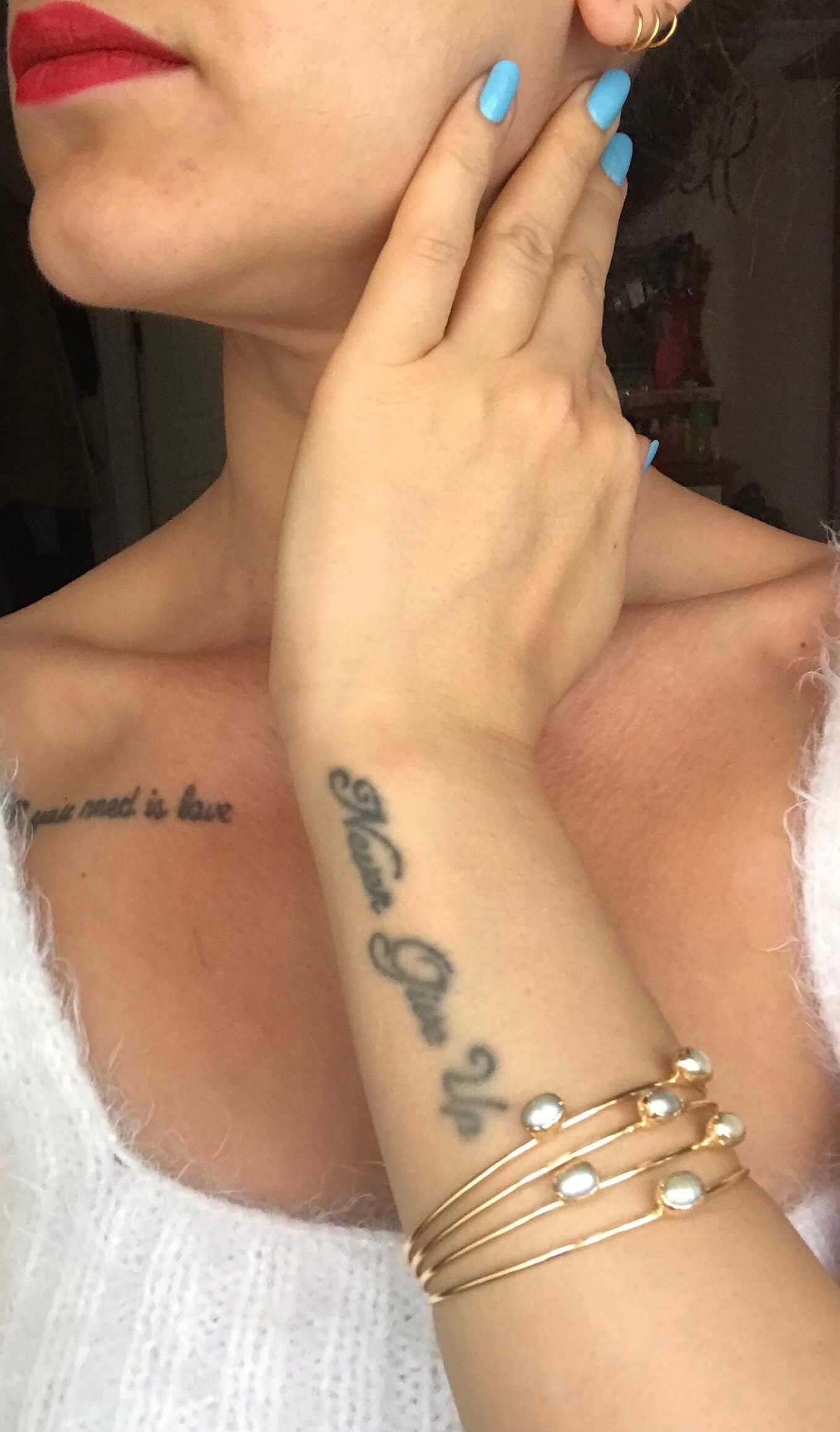 Altı Arpa İnci Bileklik