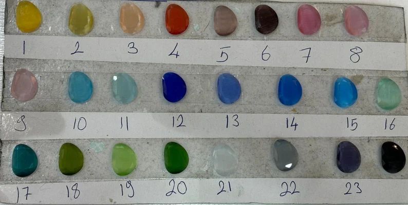 Özel Tasarım Kedi Gözü & Zirkon Kombin Küpe