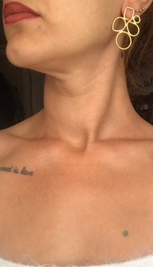 YENİ! Özel Tasarım Döküm Küpeler, El Yapımı Bronz Küpeler, Modern Küpeler