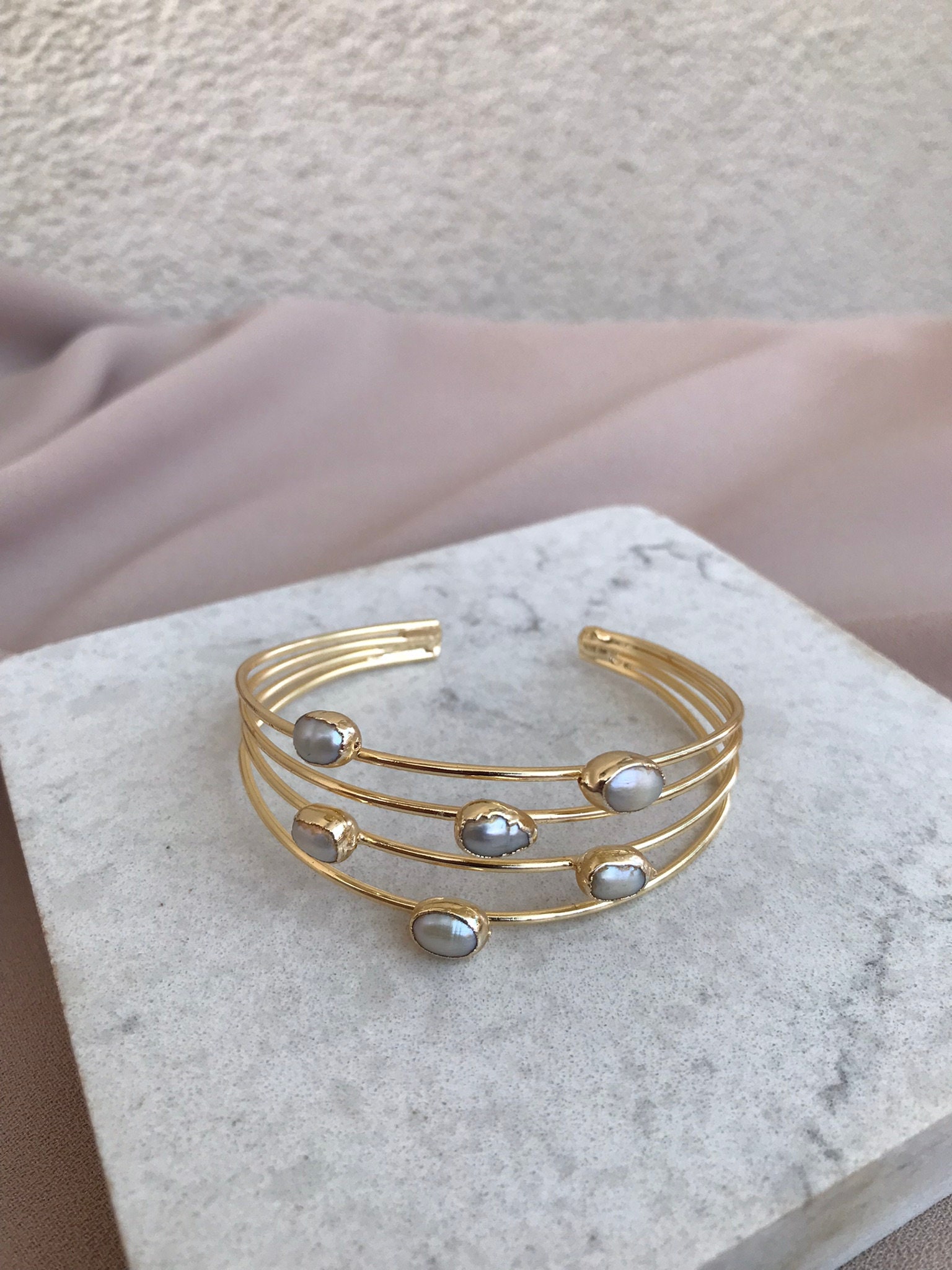 Altı Arpa İnci Bileklik