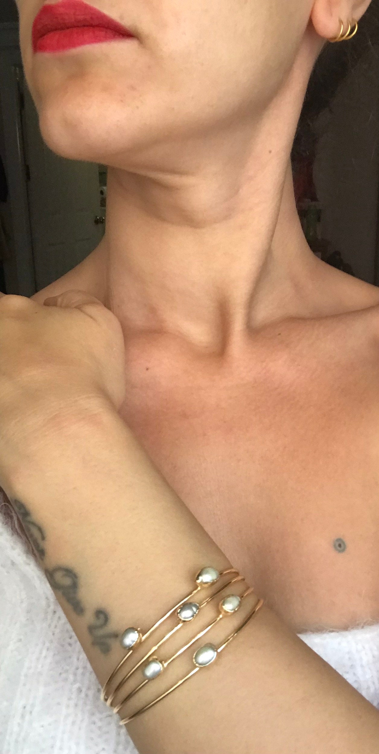 Altı Arpa İnci Bileklik