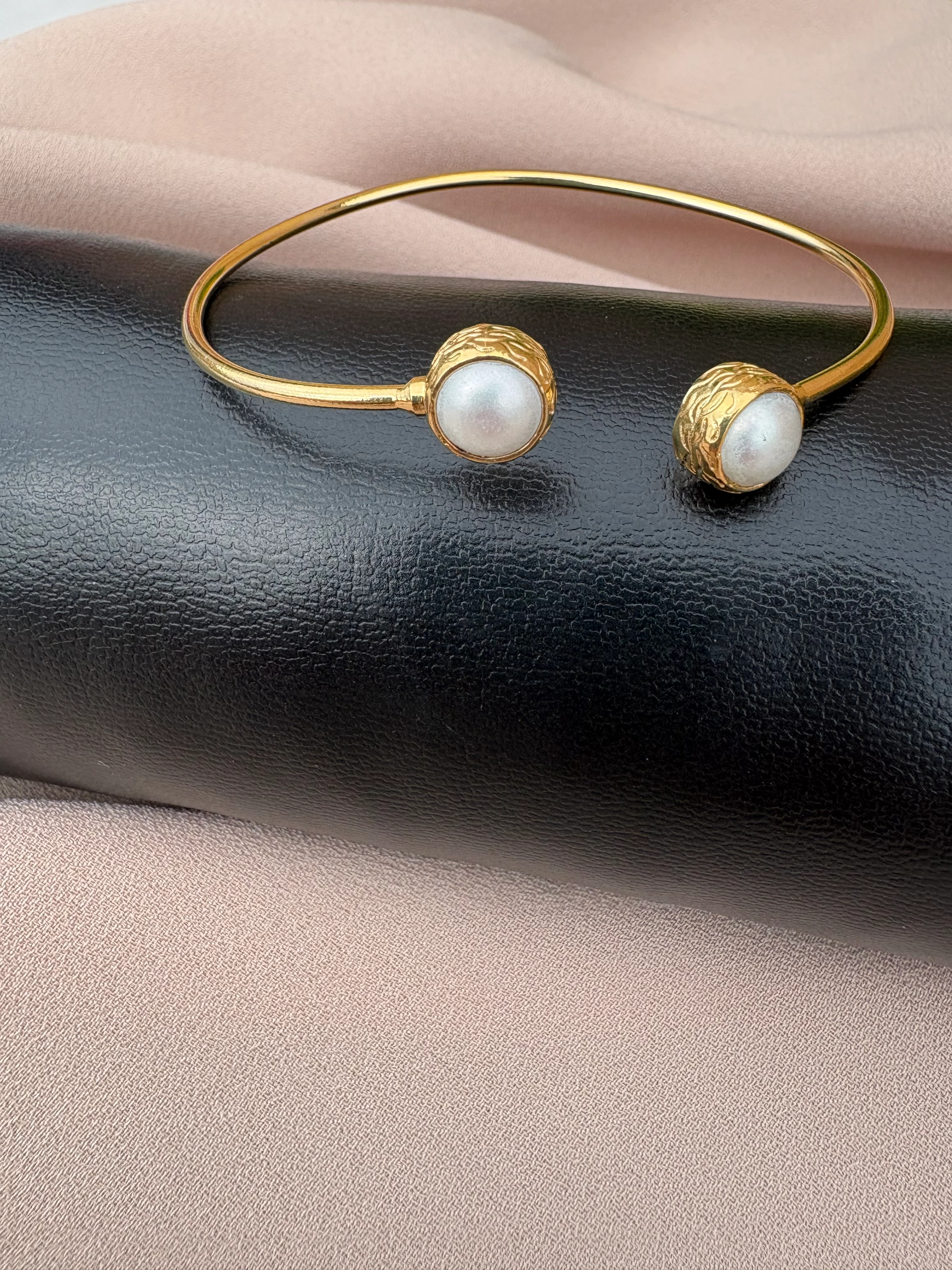 Çift Top İnci Bileklik