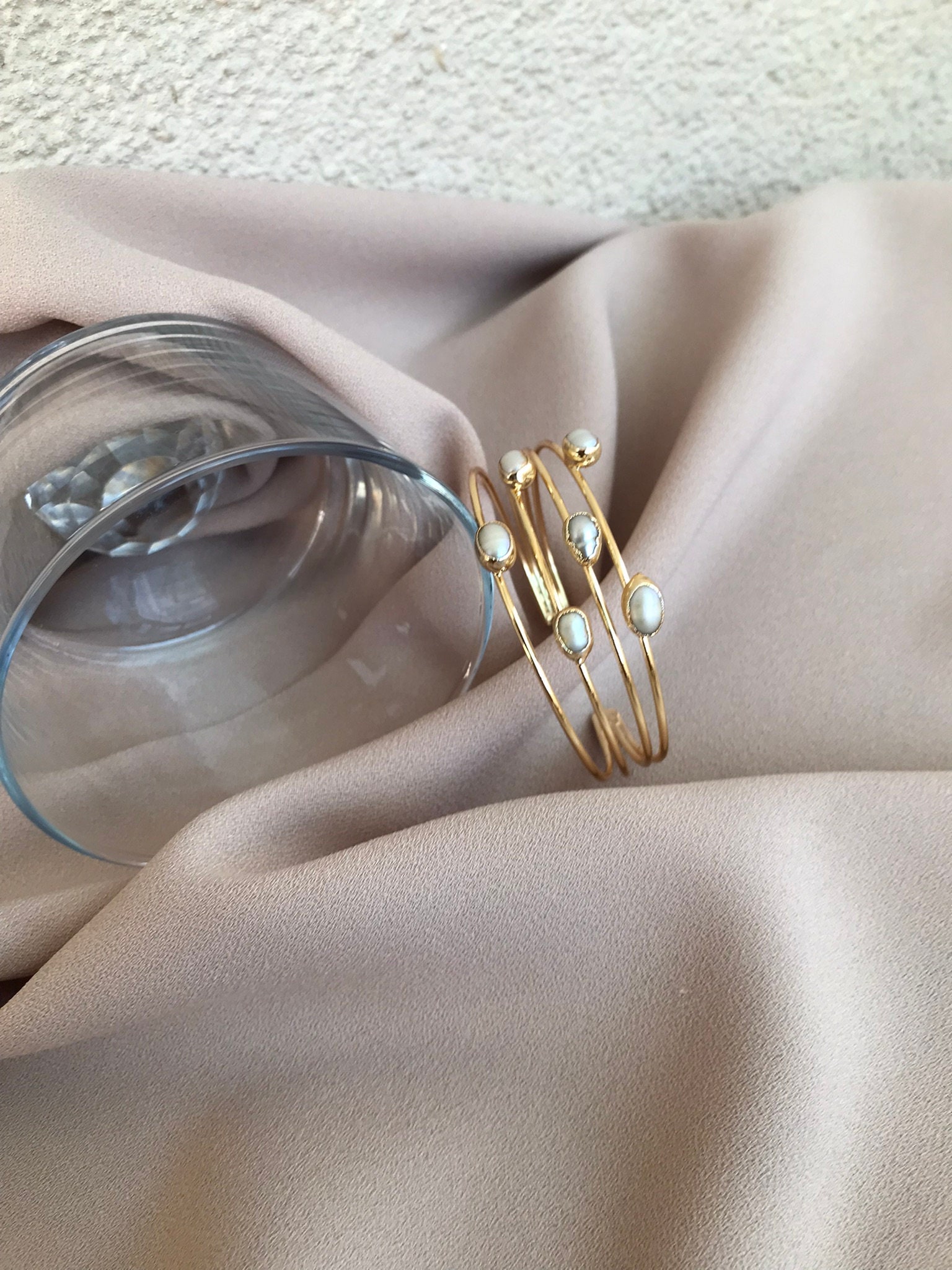 Altı Arpa İnci Bileklik