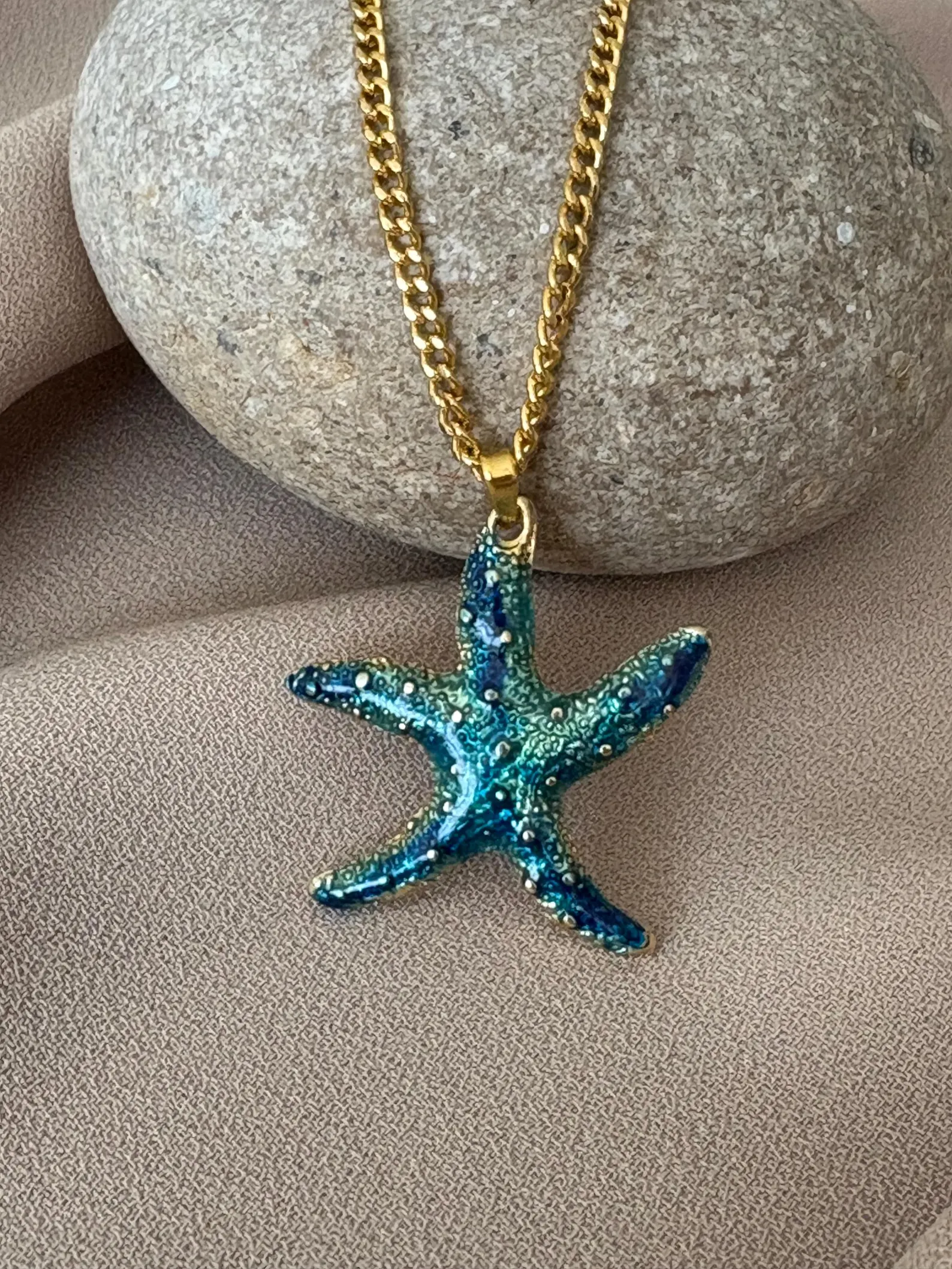 Deniz Yıldızı Zincir Kolye