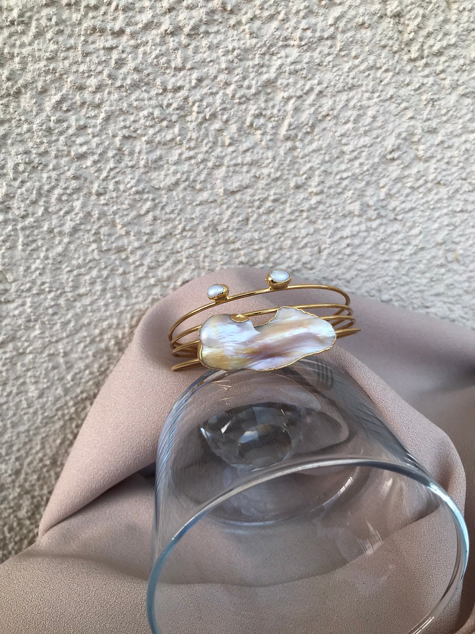  Arpa & Barok İnci Kombin Bileklik