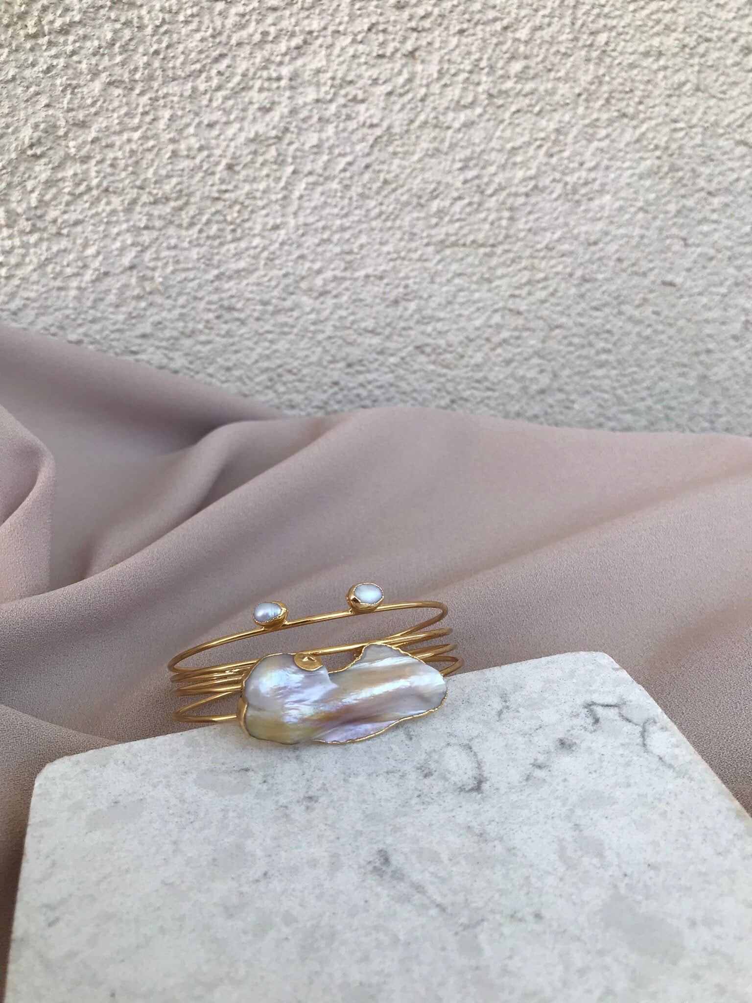  Arpa & Barok İnci Kombin Bileklik