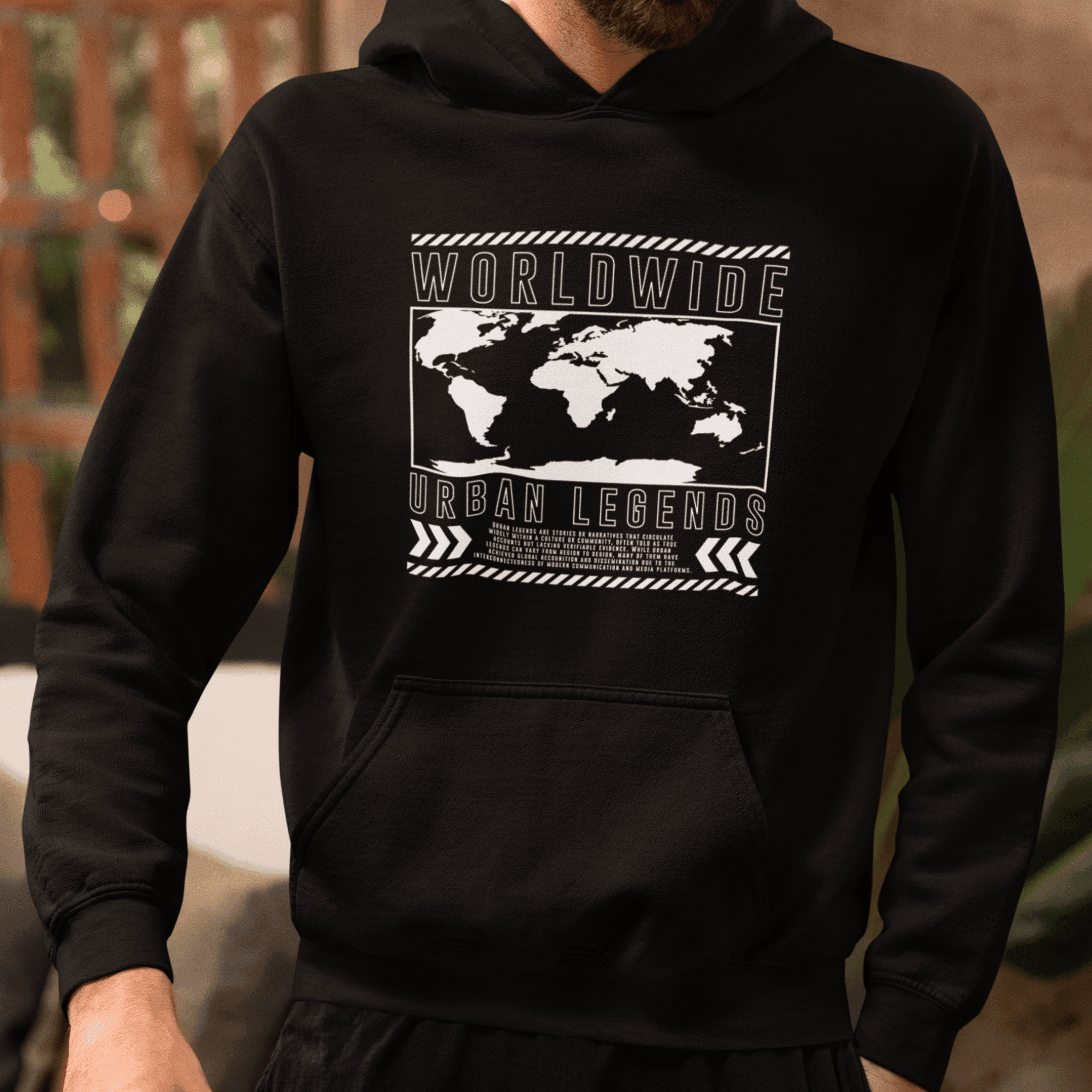 Persepto Legends Oversize Hoodie (Kapşonlu Sweatshirt) - Premium Kalite %100 Pamuk main variant image