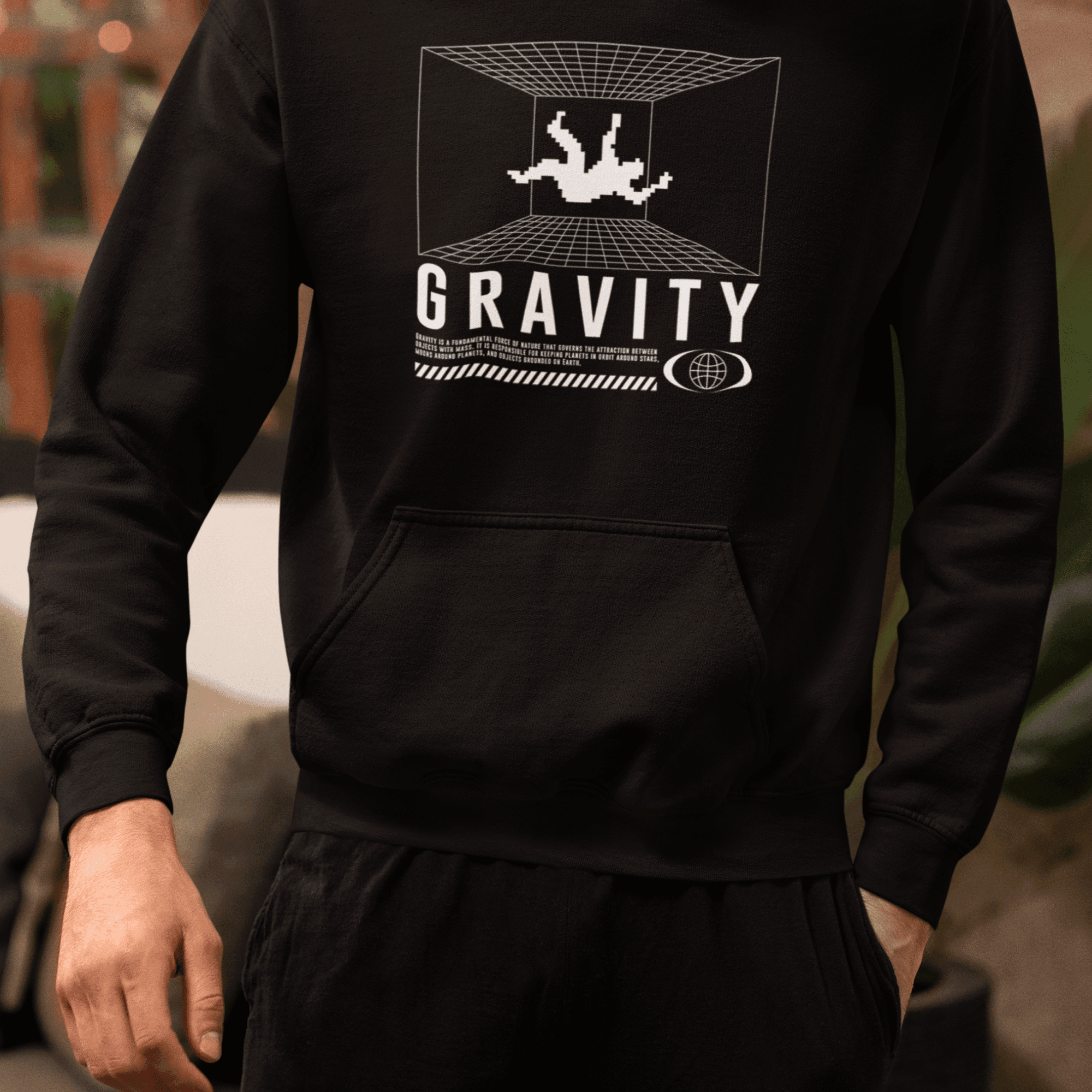 Persepto Gravity Oversize Hoodie (Kapşonlu Sweatshirt) - Premium Kalite %100 Pamuk