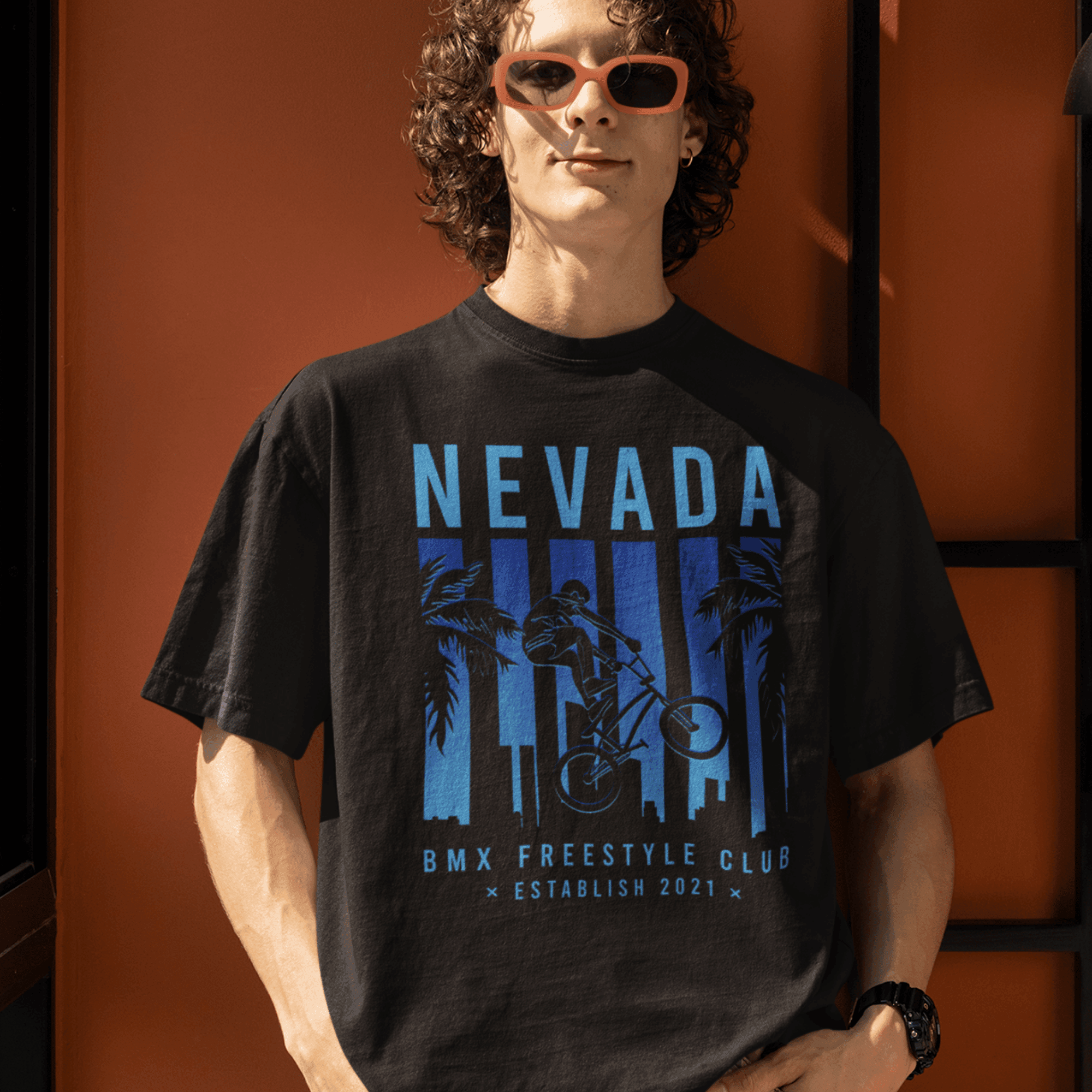 Persepto Nevada Oversize T-Shirt - Premium Kalite %100 Pamuk image