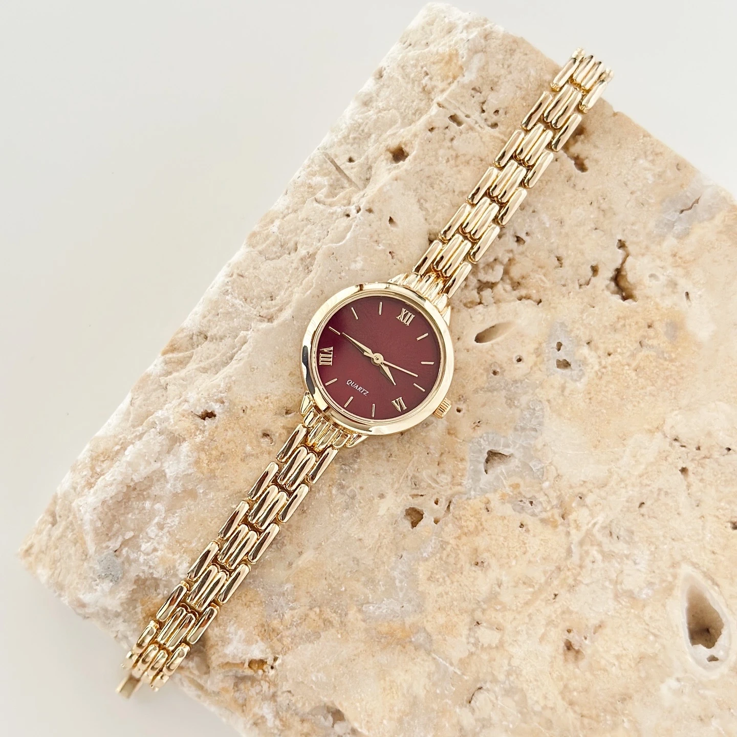 Nervion Gold Bordo Saat