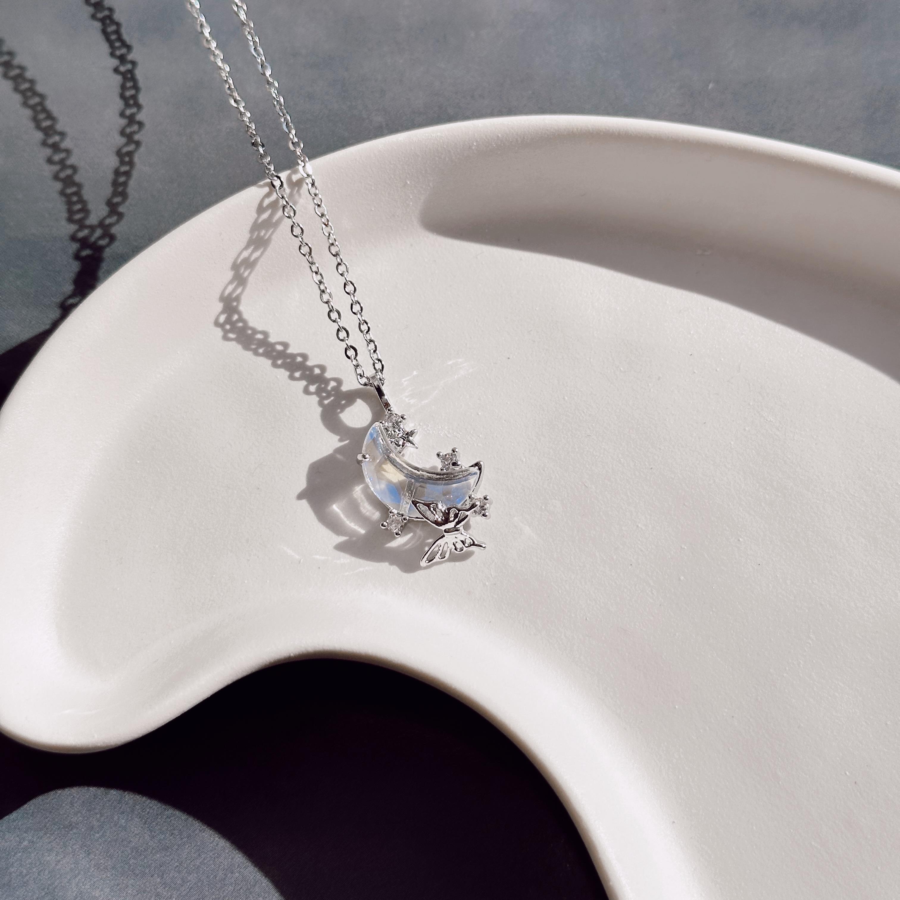 Luna d'argento Çelik Kolye