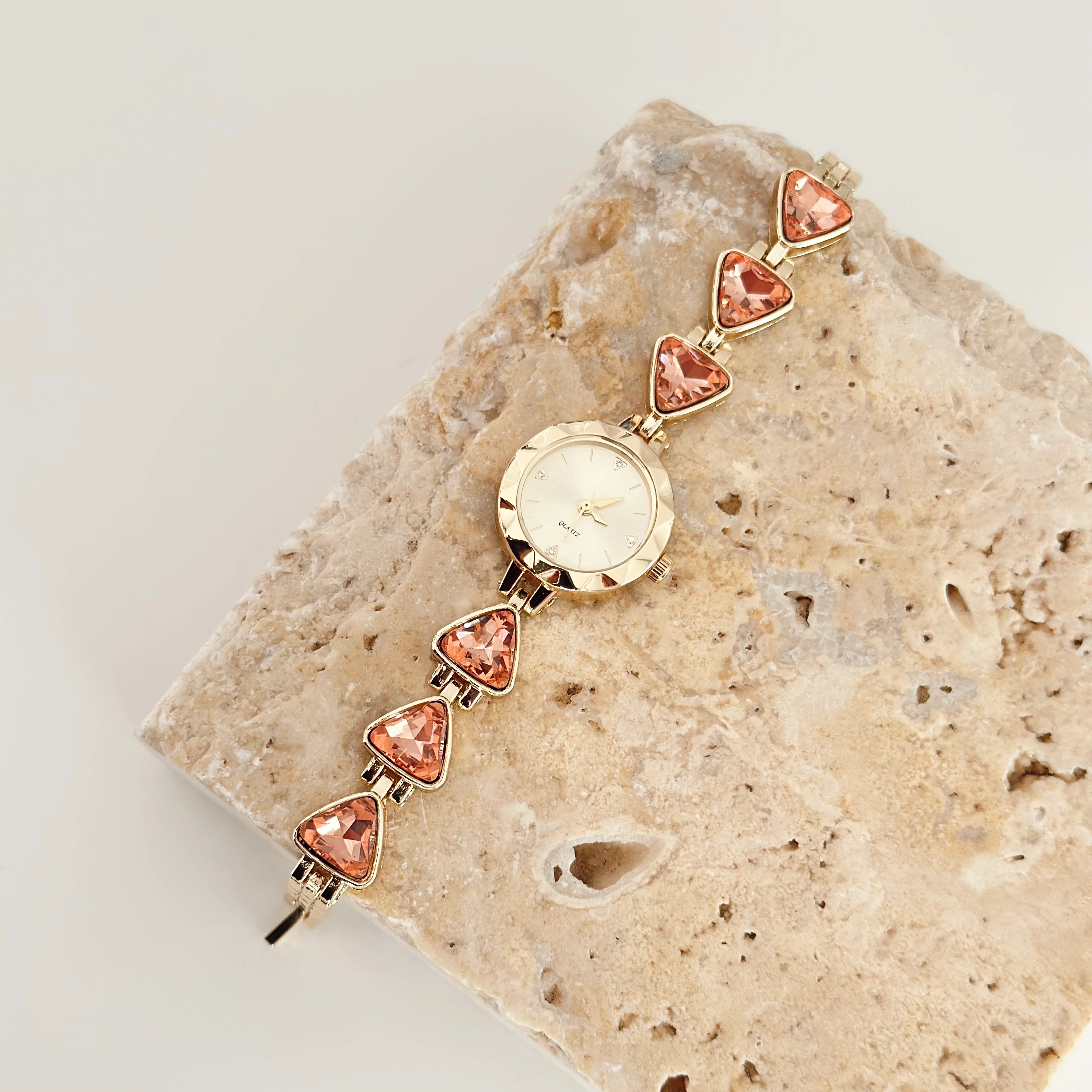 Lagoa Saat Gold Pembe Taş