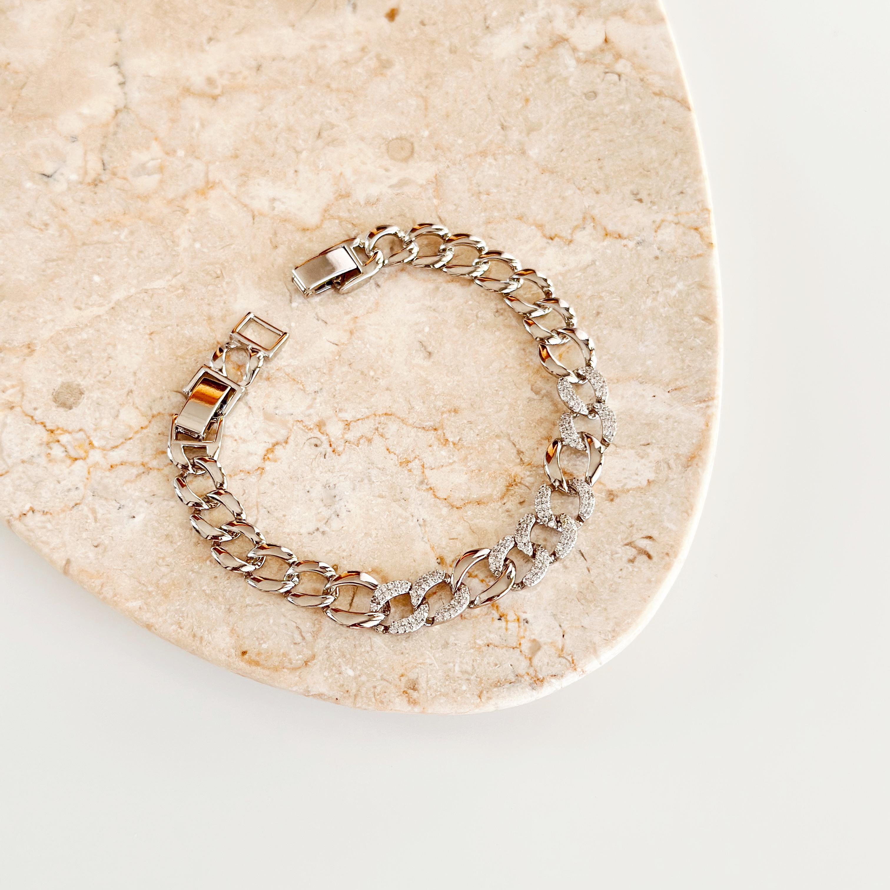 Pera Xuping Çelik Bileklik