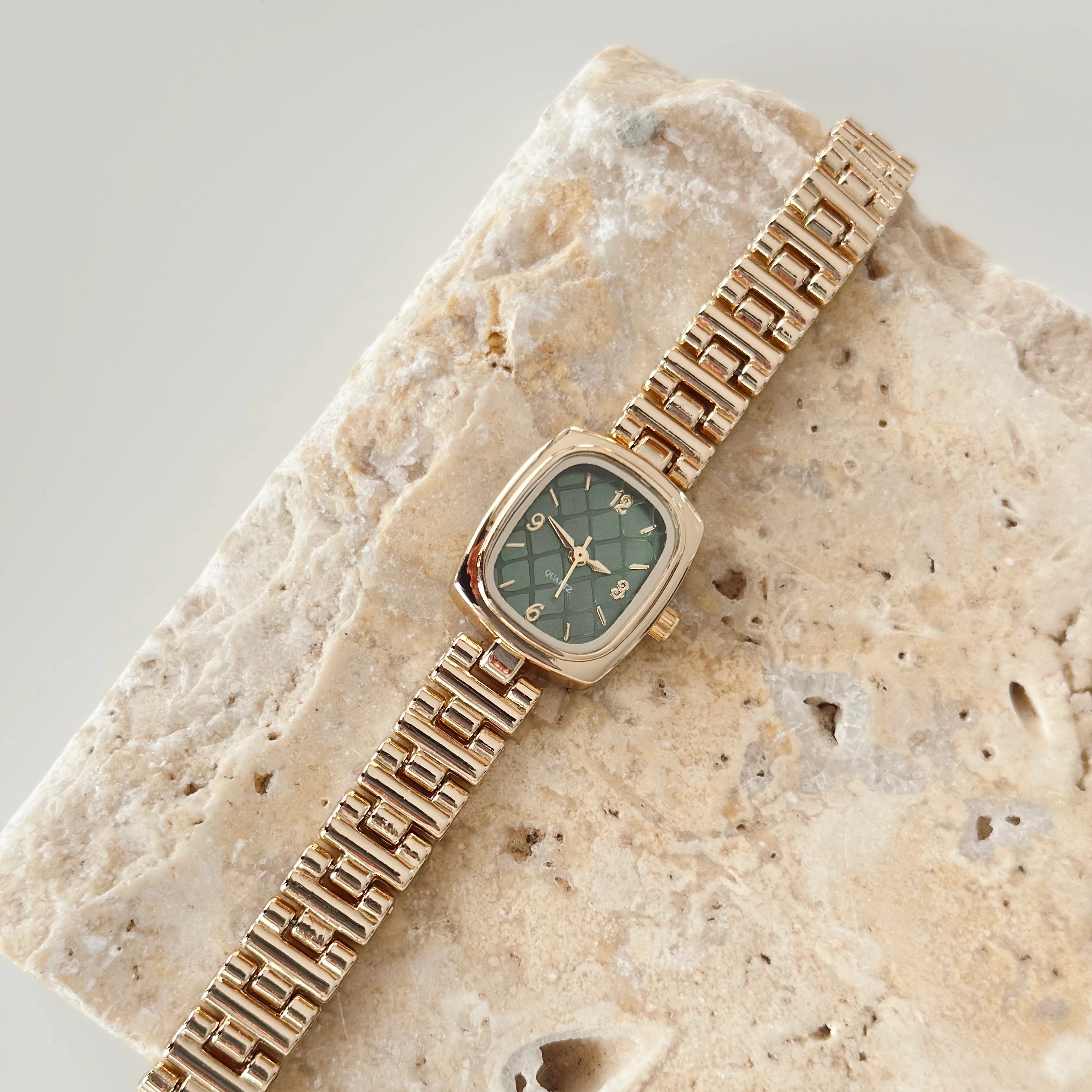 Tsira Gold Saat Yeşil