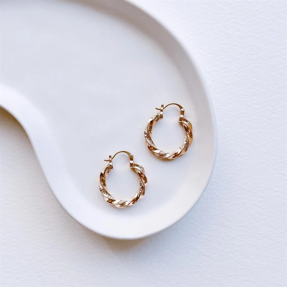 bract Küpe | Çelik