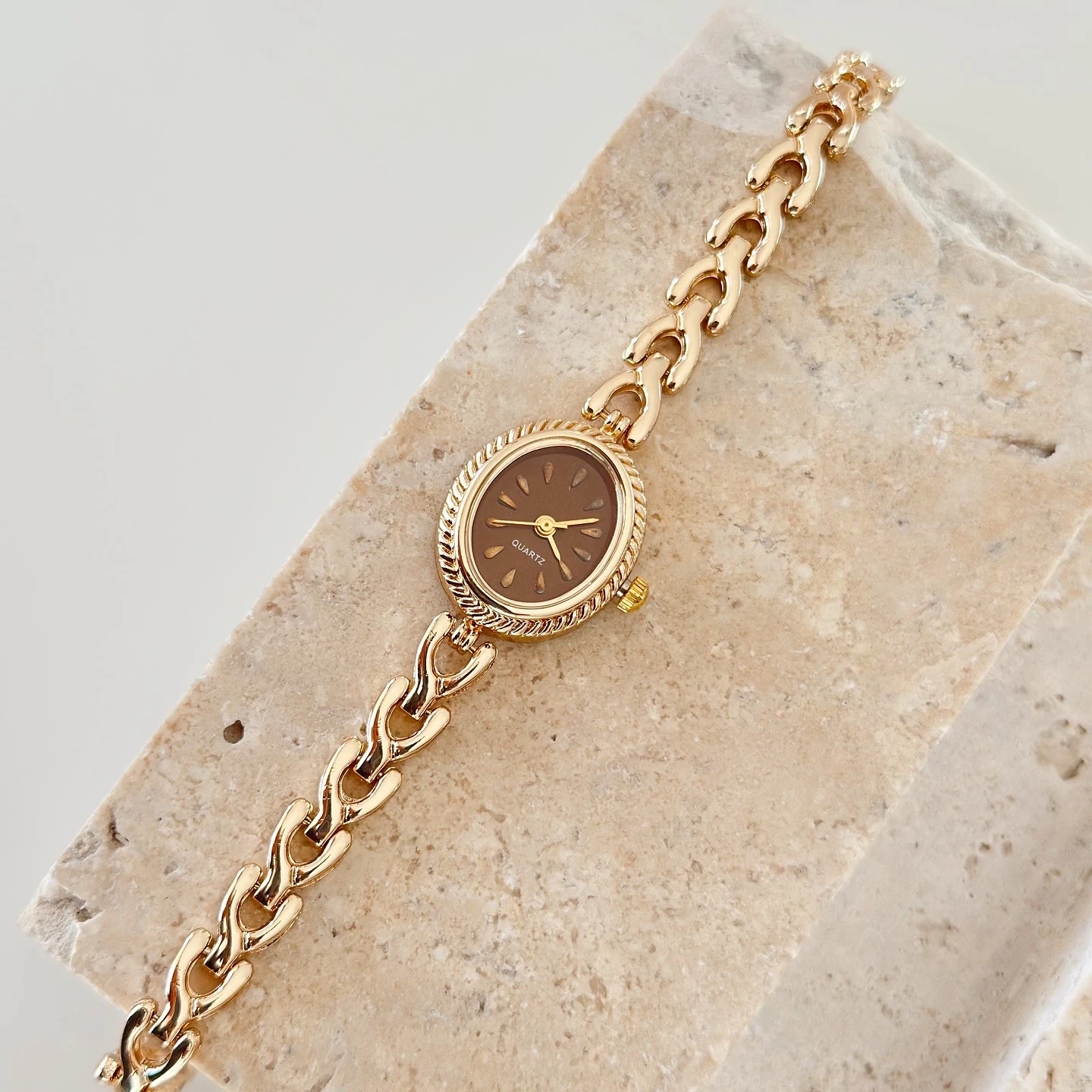 Chronos Kahverengi Saat