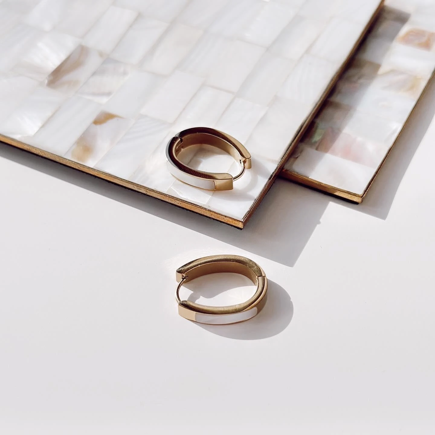 Mer Gold Çelik küpe