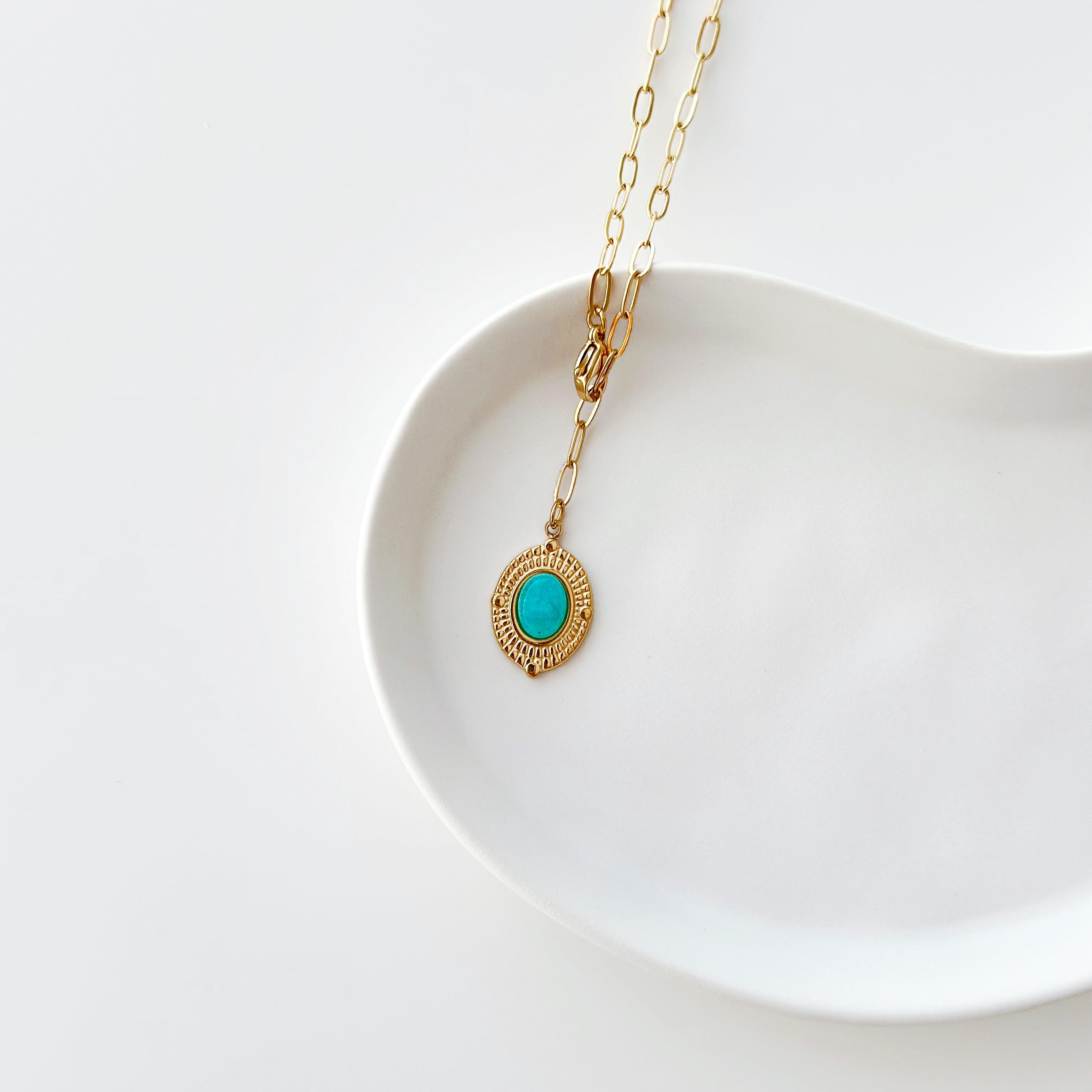 Glint gold Çelik Kolye