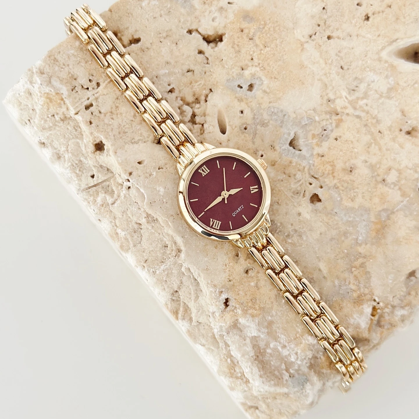 Nervion Gold Bordo Saat