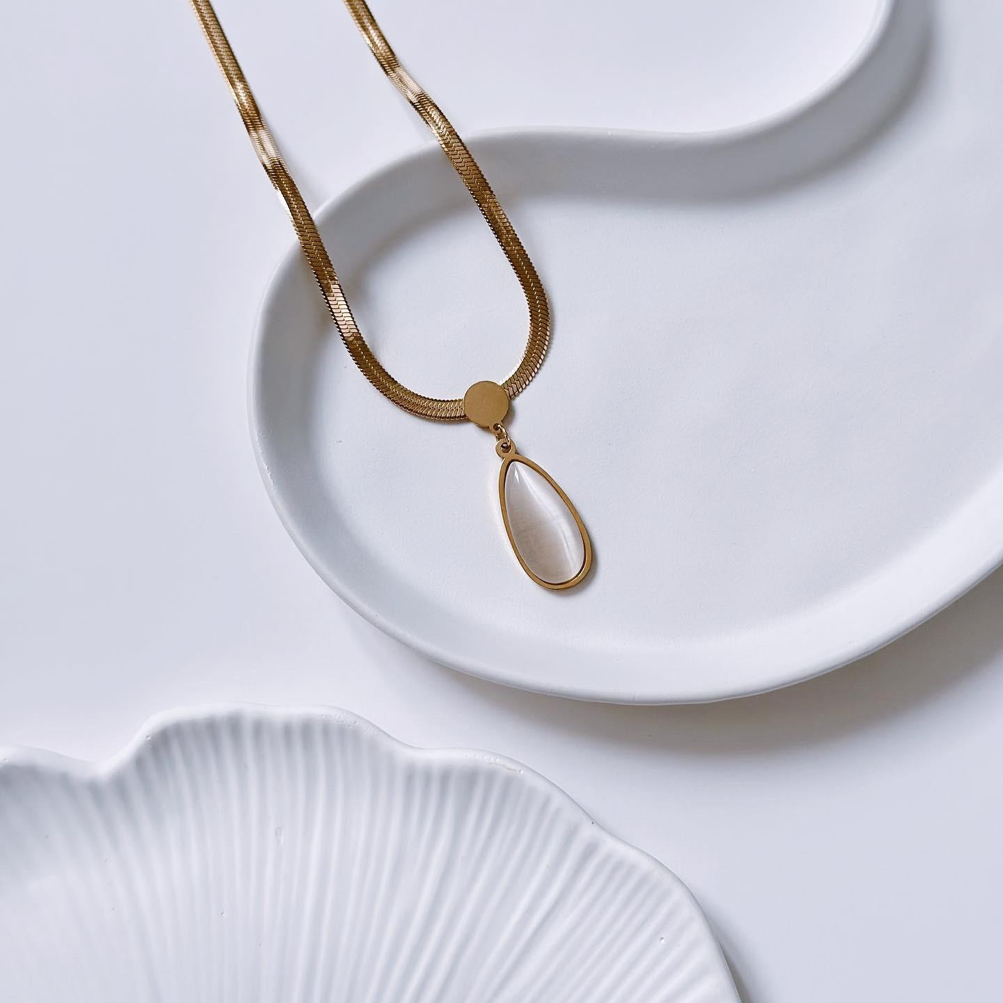 Nettare Çelik Kolye