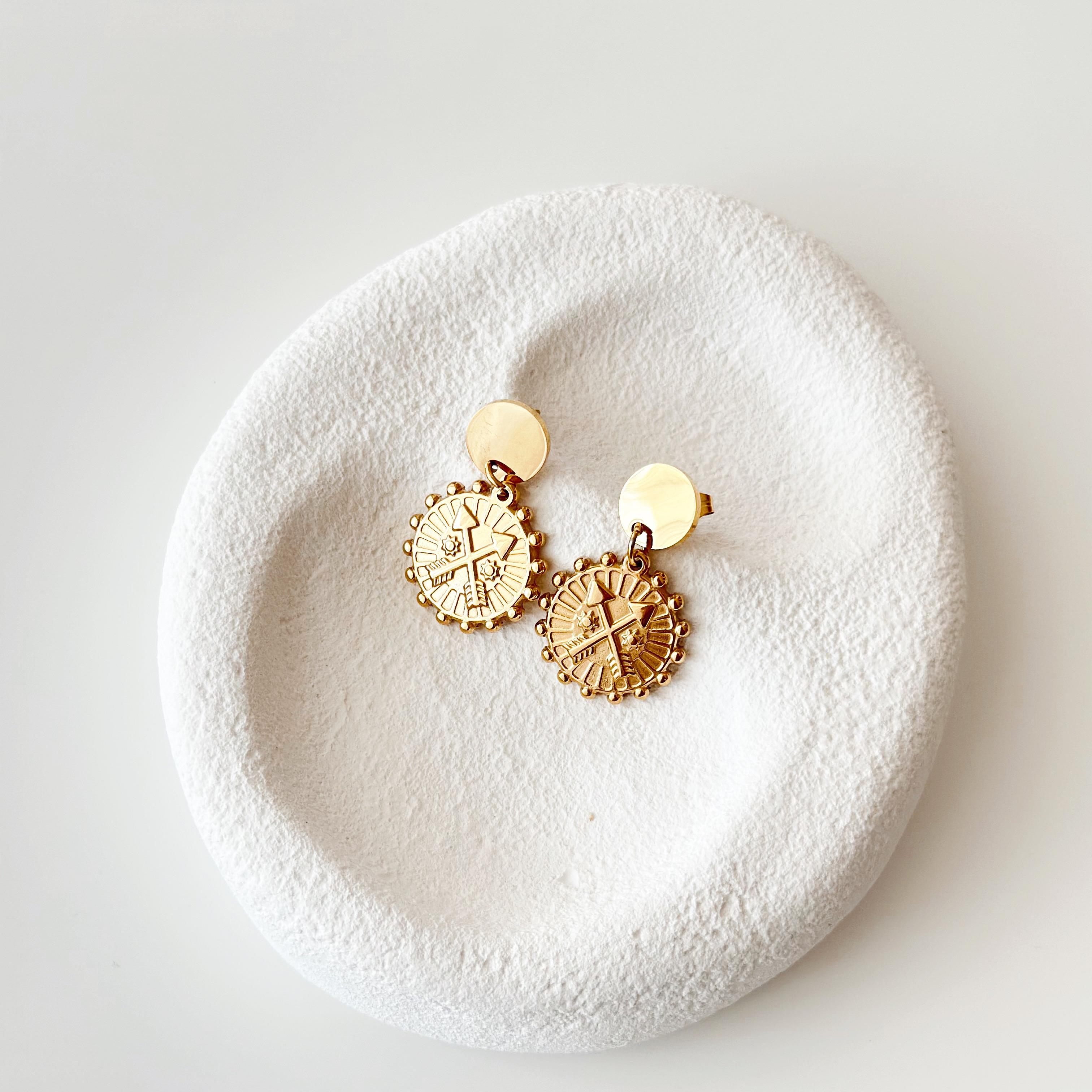 Freccia Çelik küpe