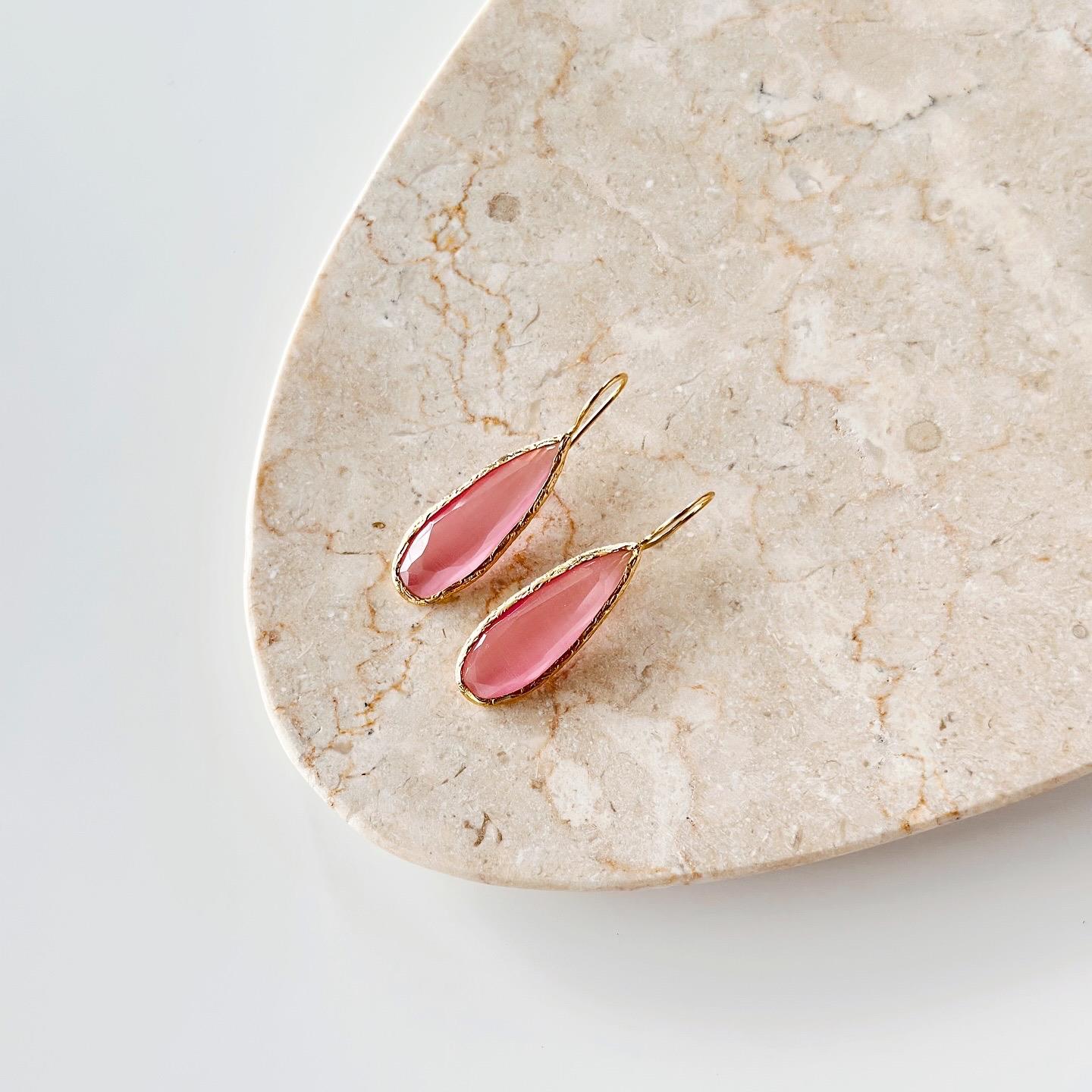 Goccia Doğal taş küpe