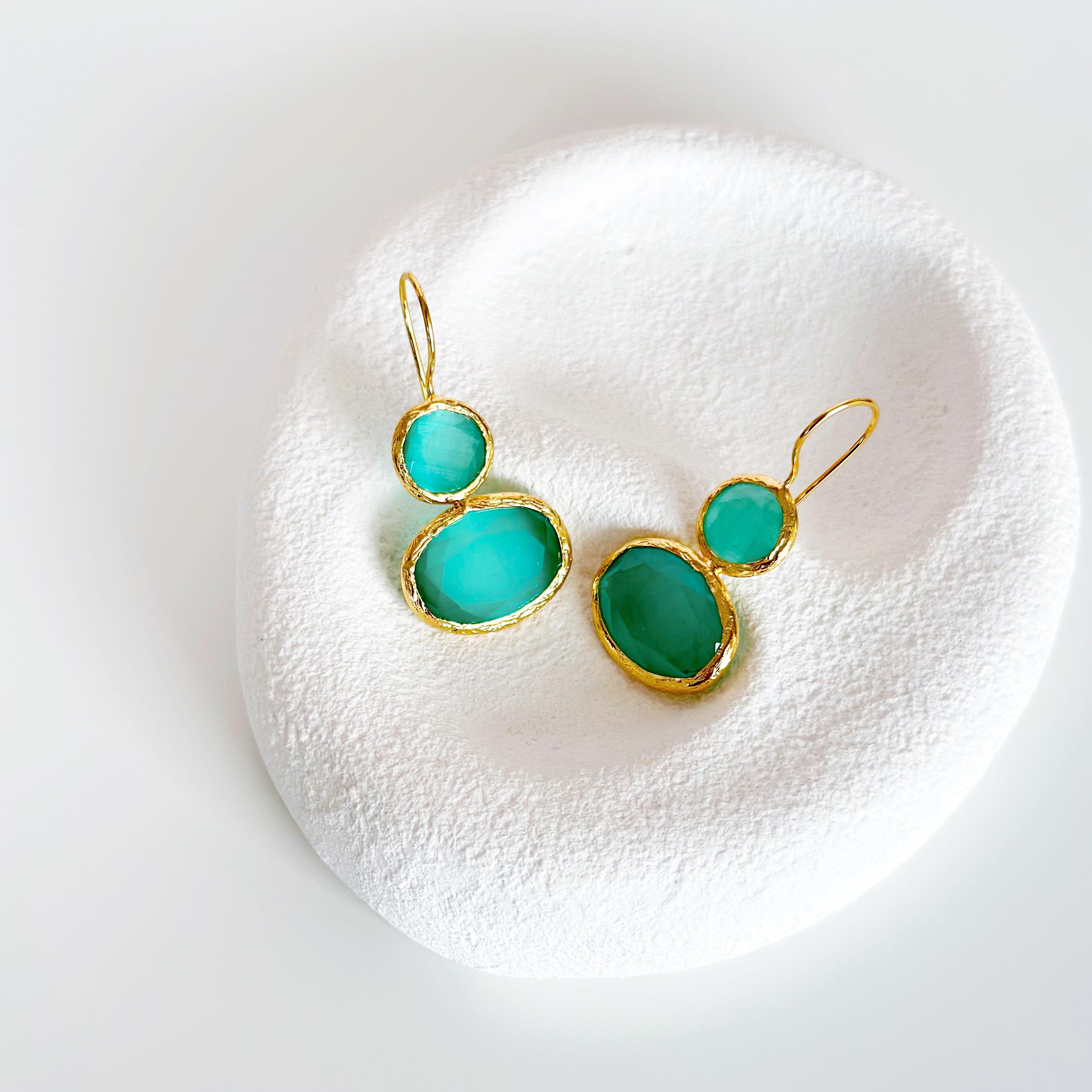 Sparrow Doğal taş küpe