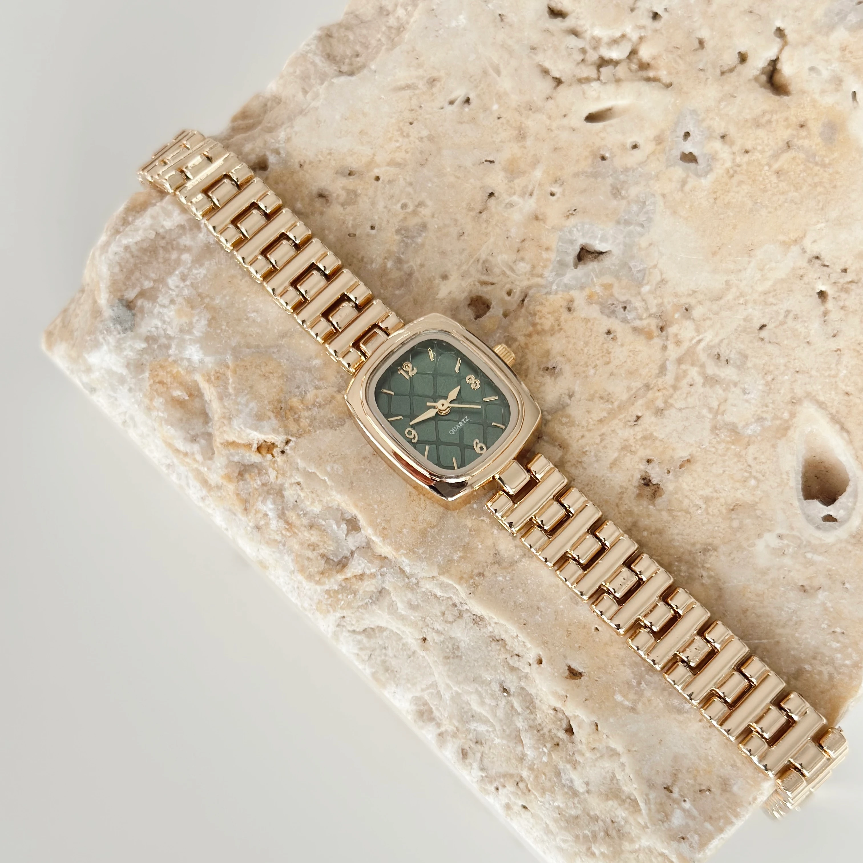 Tsira Gold Saat Yeşil