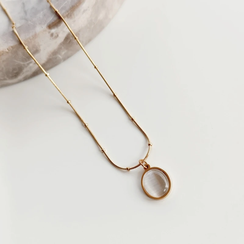 Segovia gold Çelik Kolye