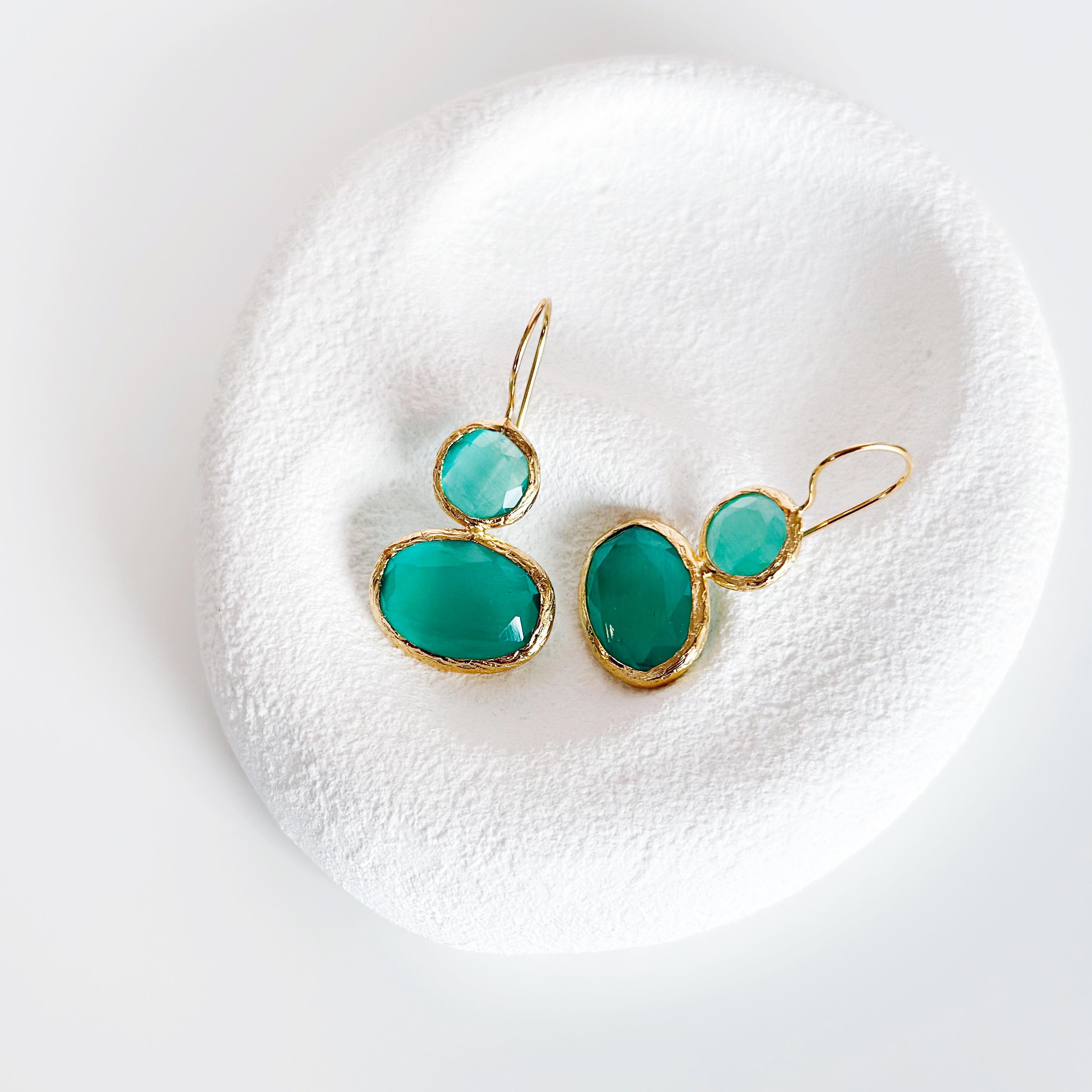 Sparrow Doğal taş küpe