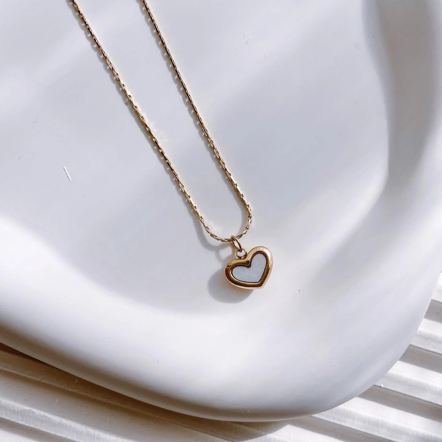 Tiny heart Çelik Kolye