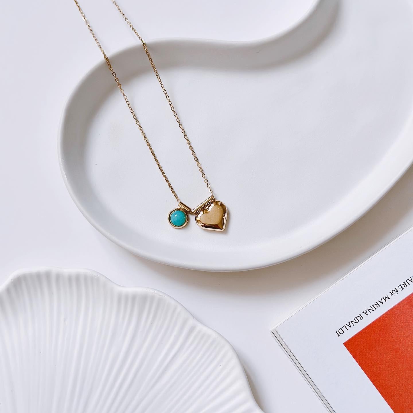 Battito Cardiaco Çelik Kolye