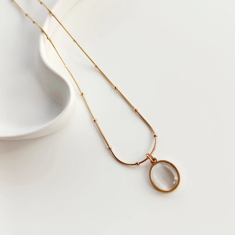 Segovia gold Çelik Kolye