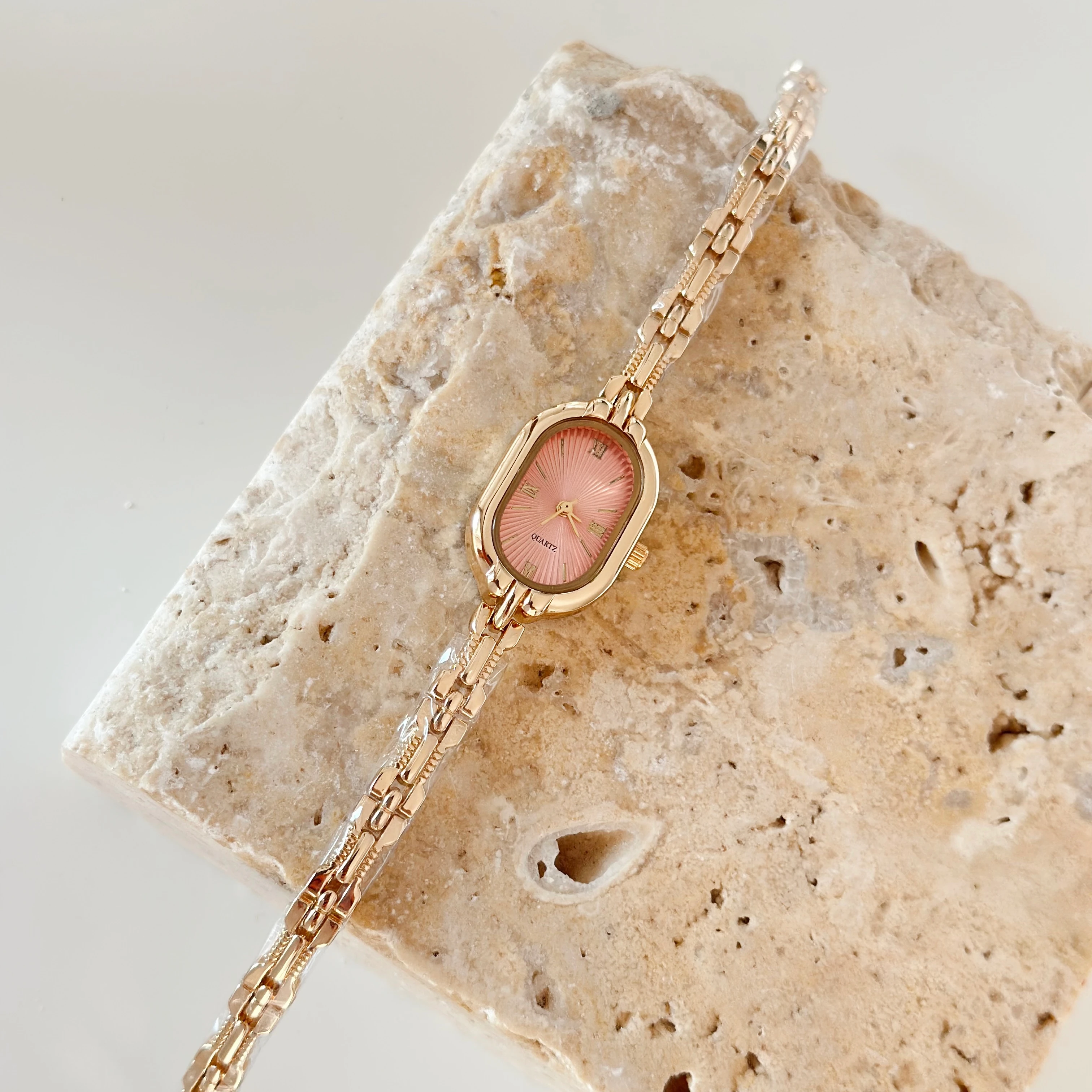 Claro Gold Saat Pembe