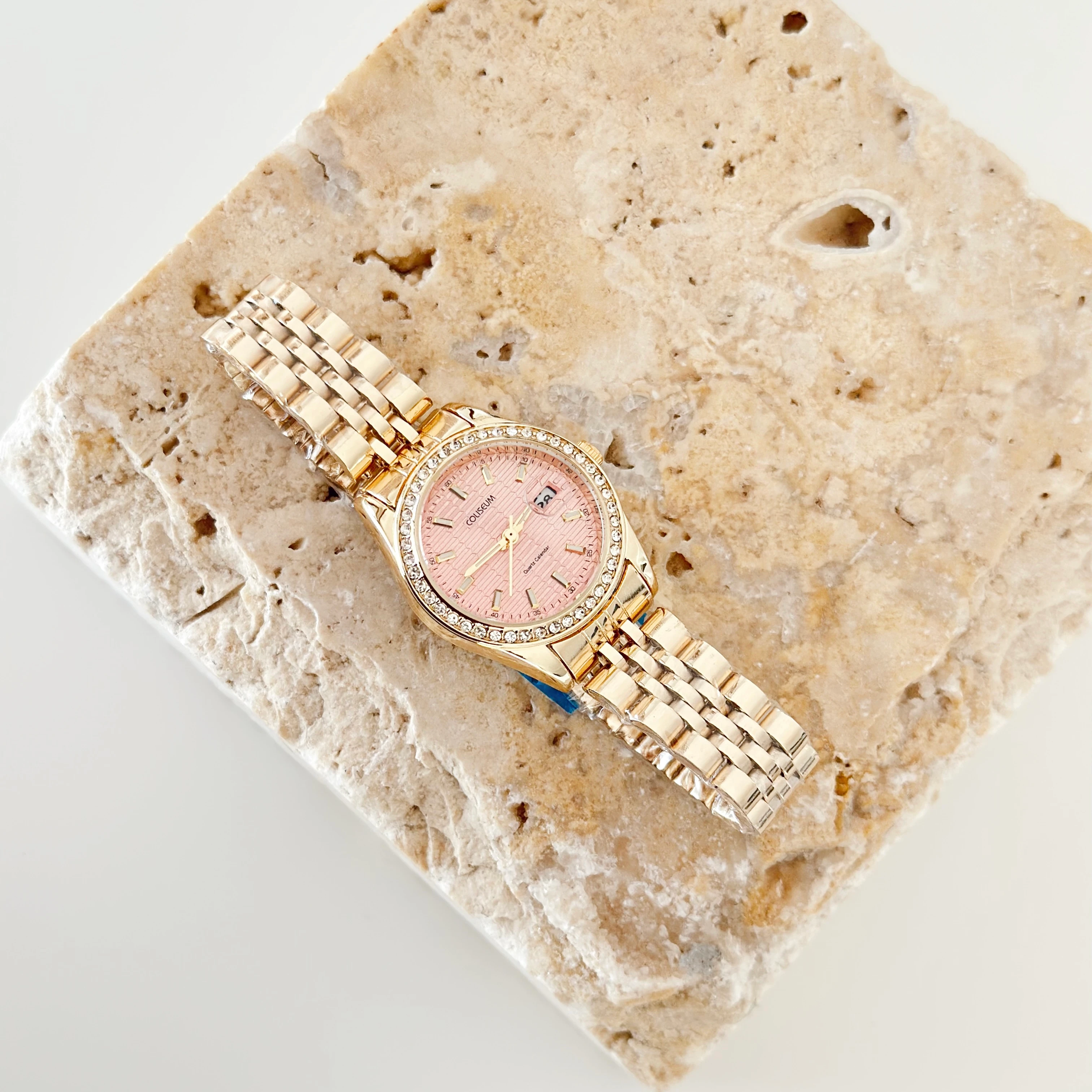 Glace Gold Saat Pembe