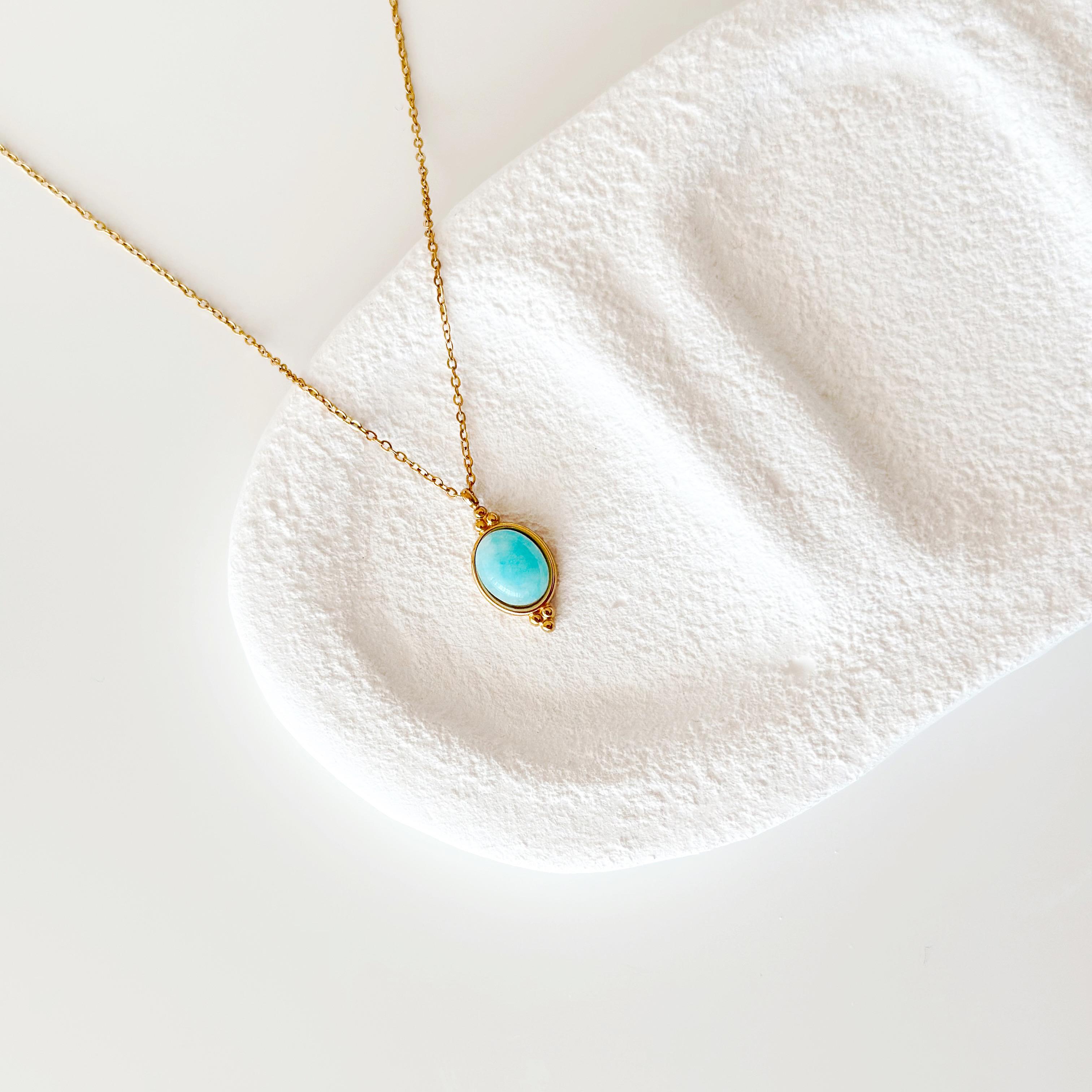 Marmaris gold Çelik Kolye