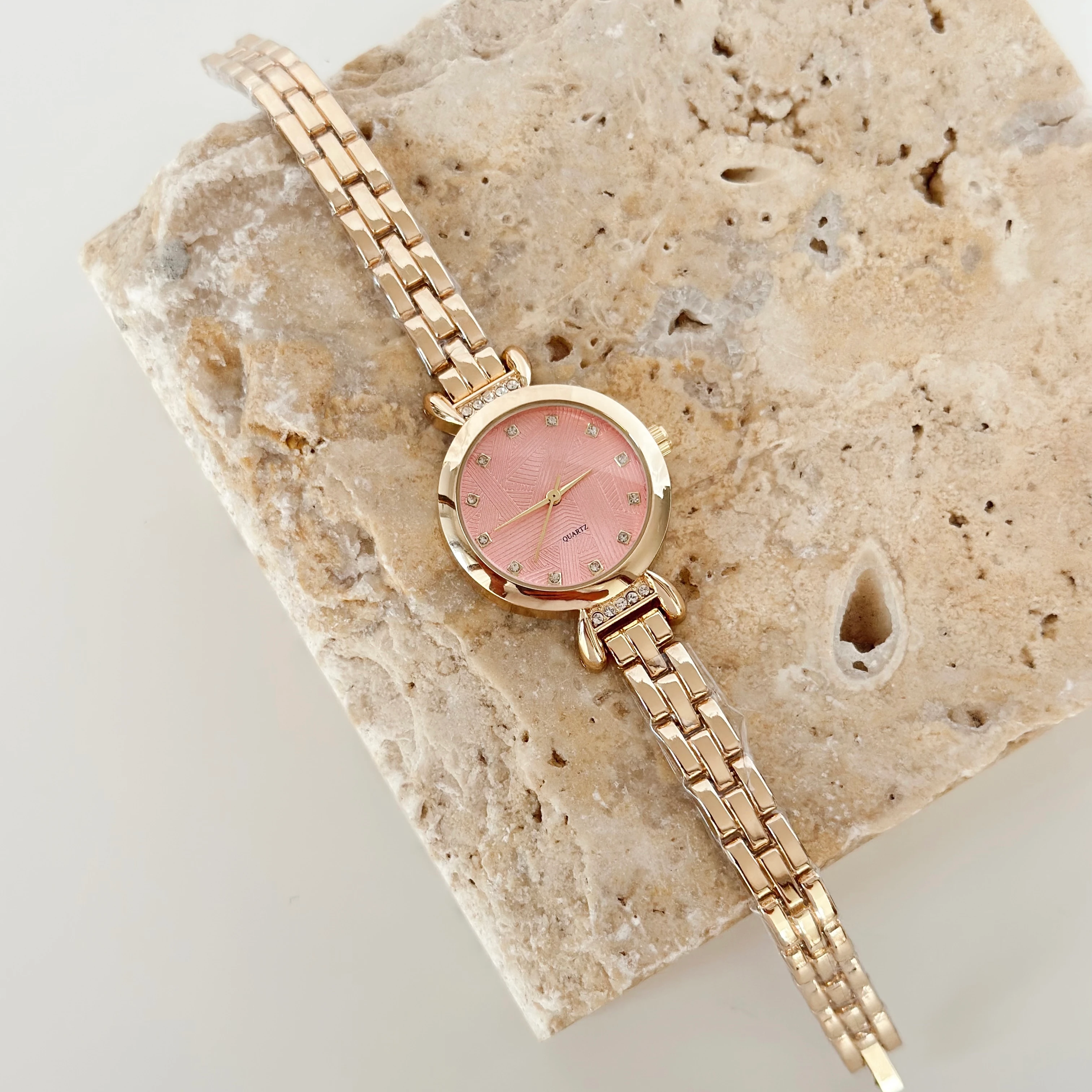 Pierre Gold Saat Pembe