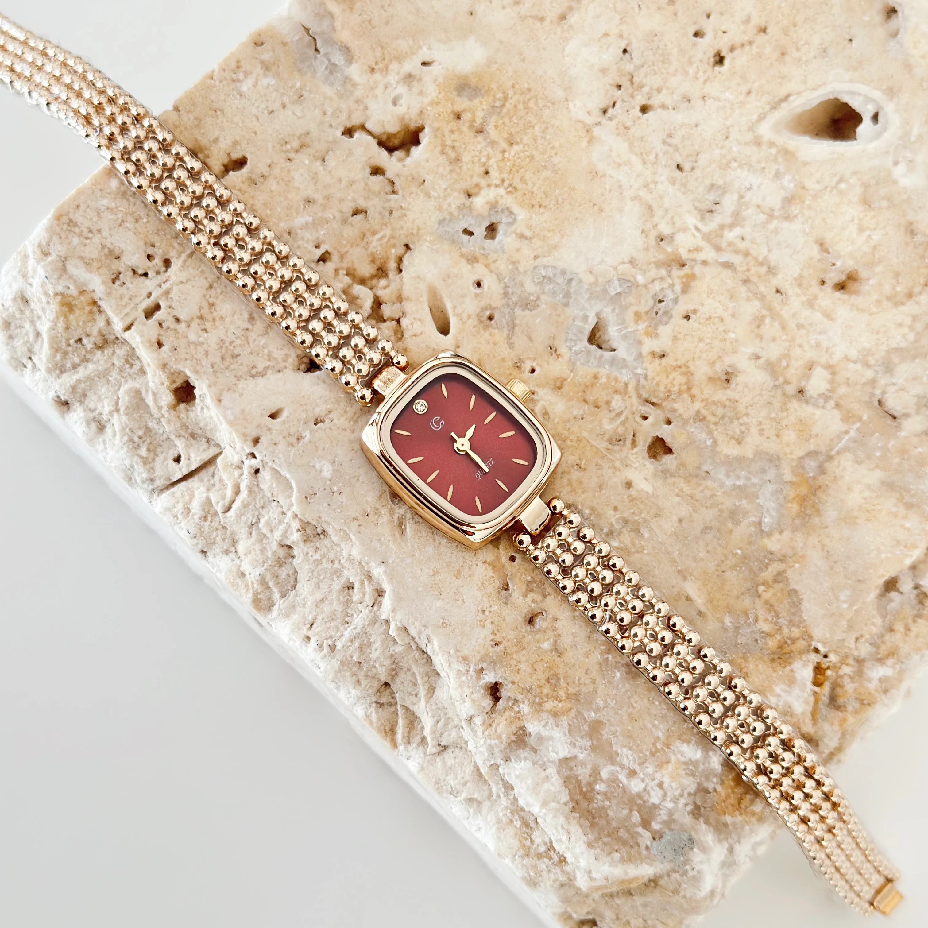 Sion Gold Saat Bordo