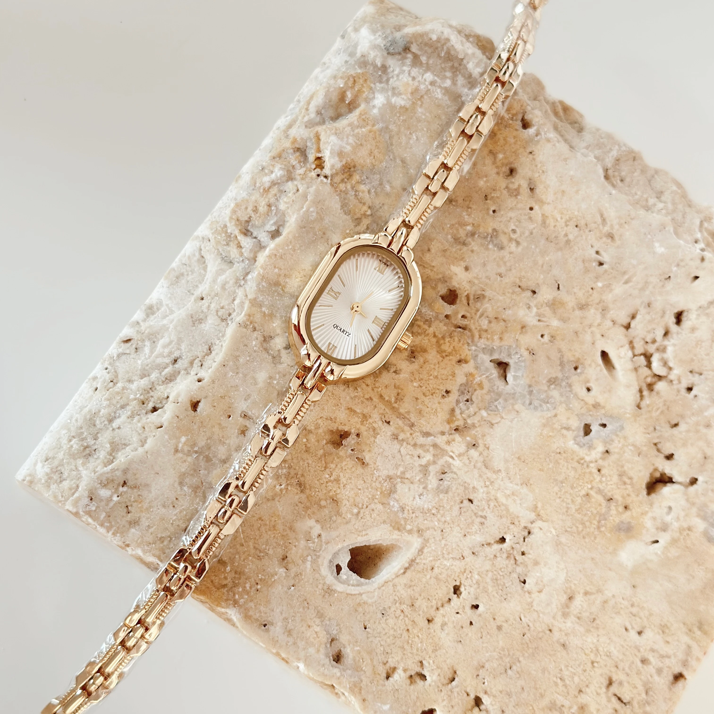 Claro Gold Saat Beyaz