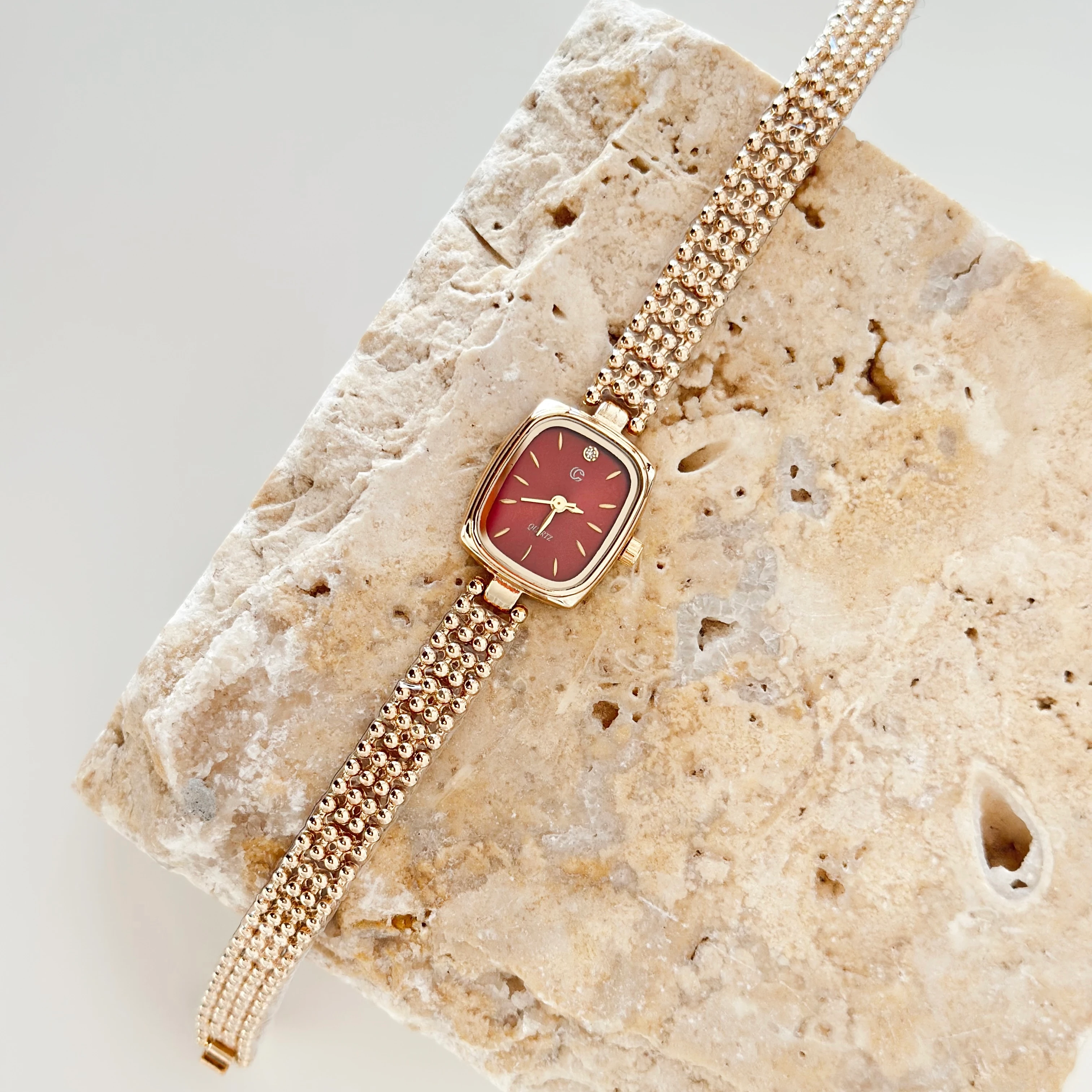 Sion Gold Saat Bordo