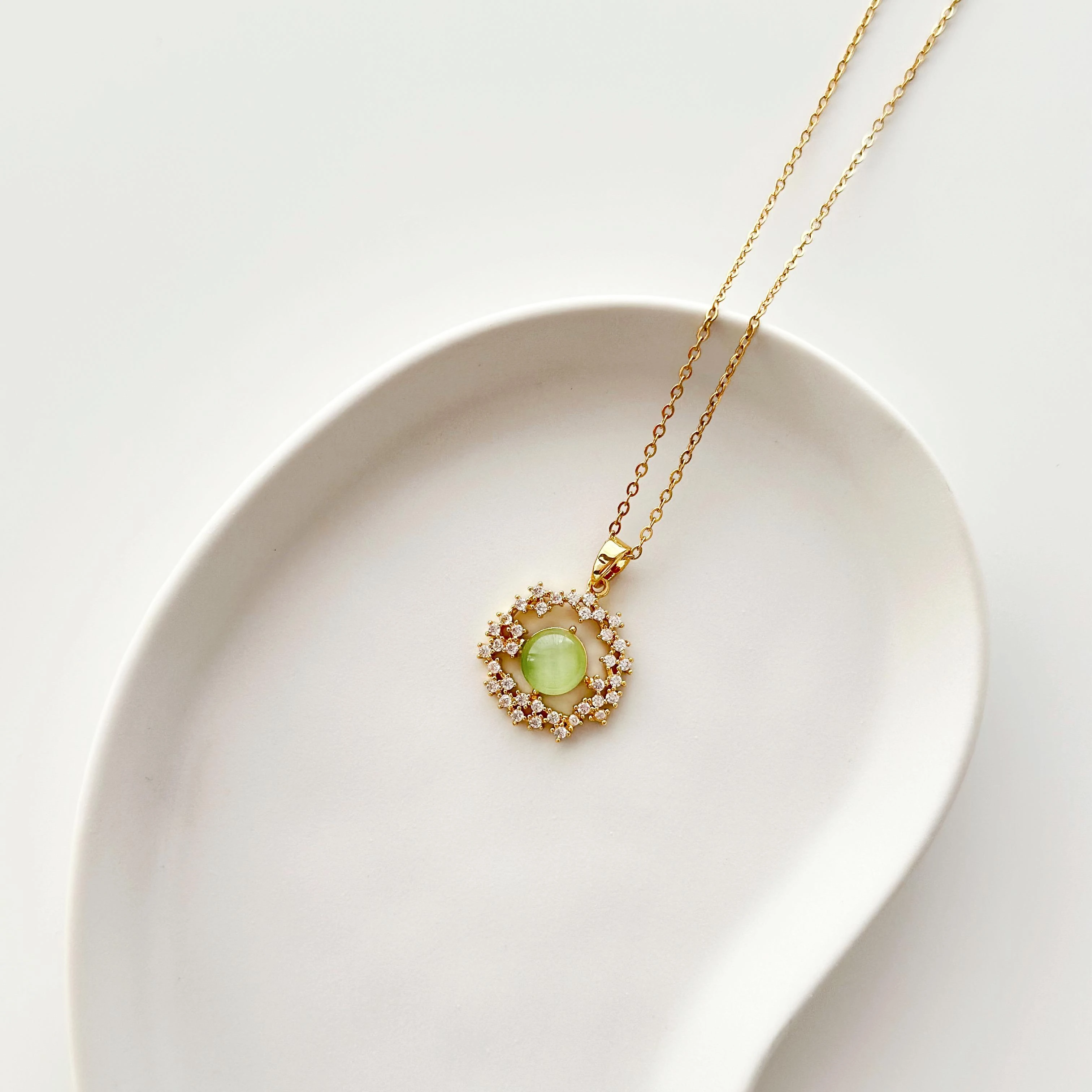 Monde vert Çelik Kolye