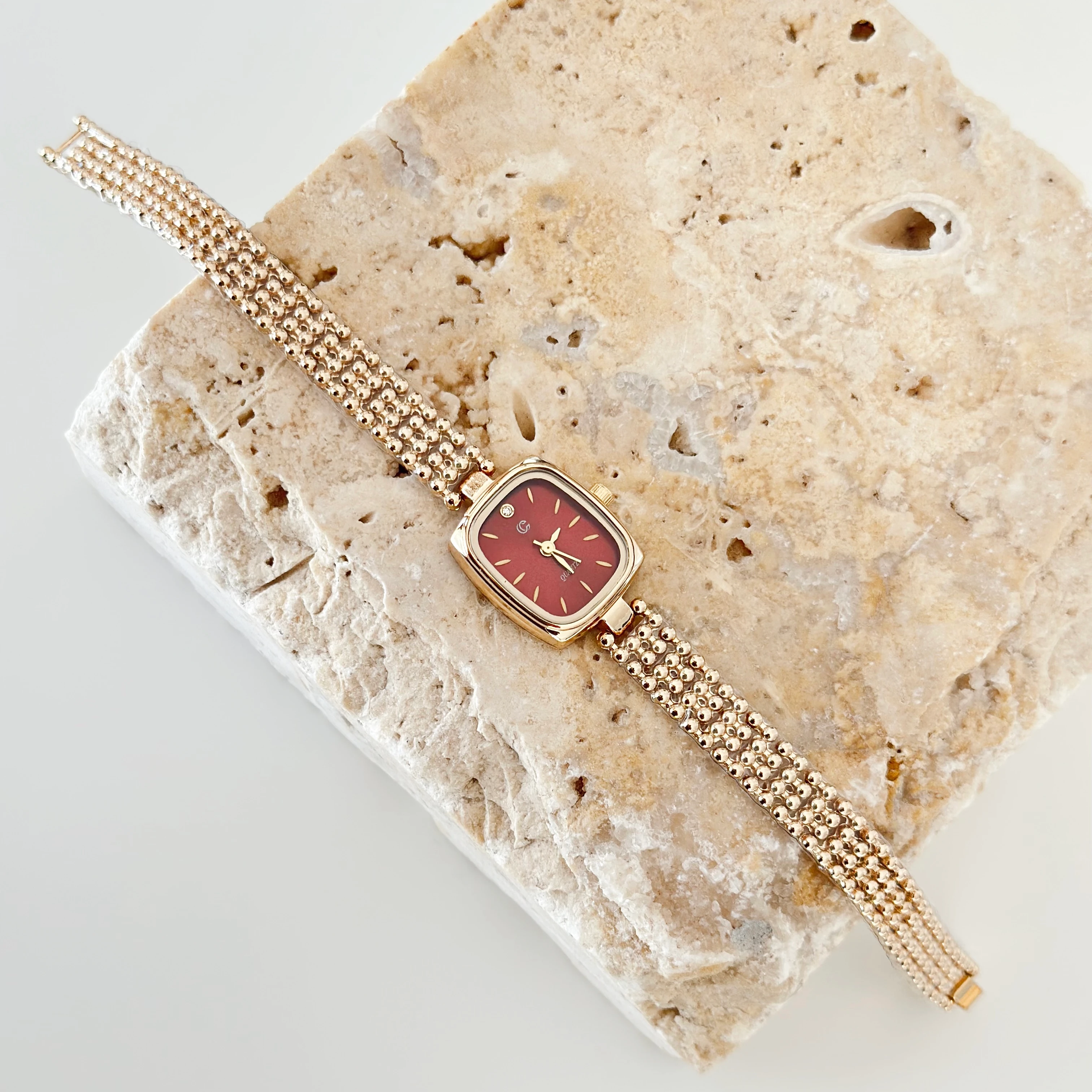 Sion Gold Saat Bordo