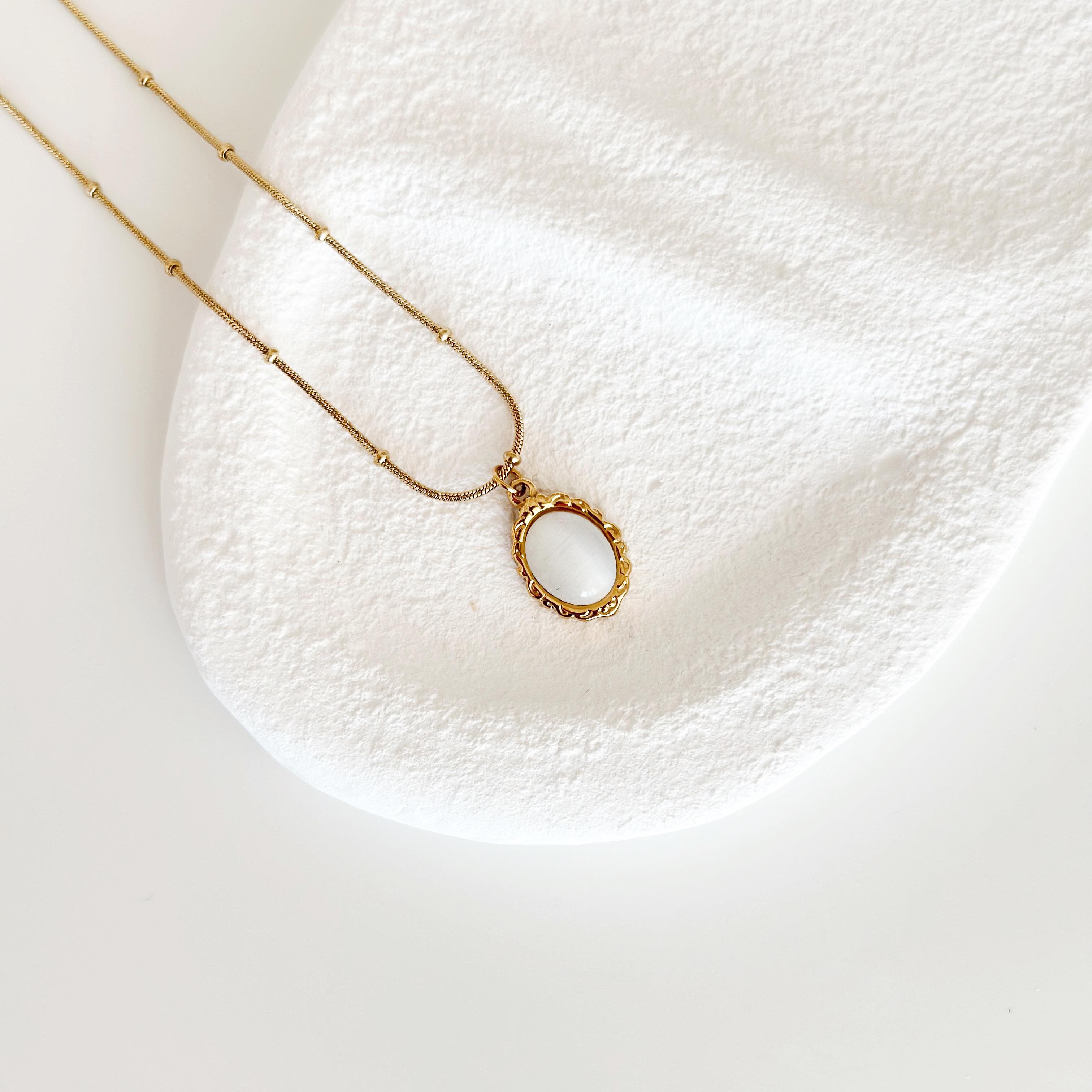 Pico gold Çelik Kolye