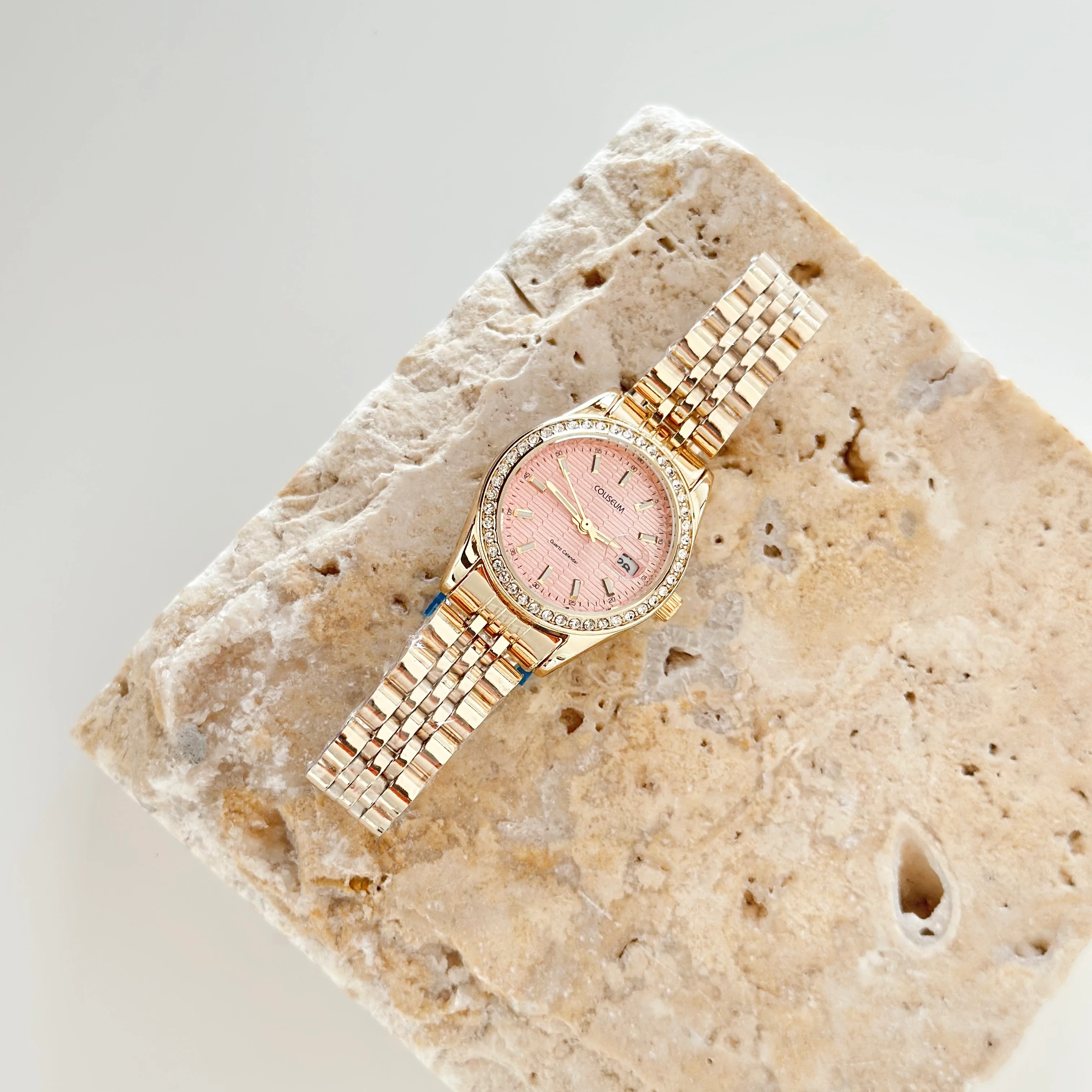 Glace Gold Saat Pembe