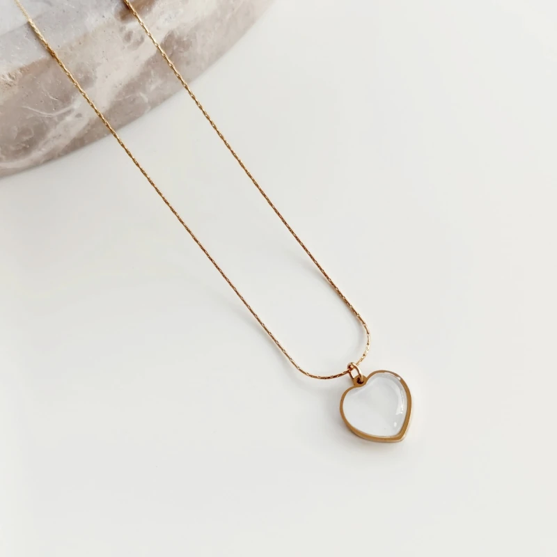 Minorka gold Çelik Kolye