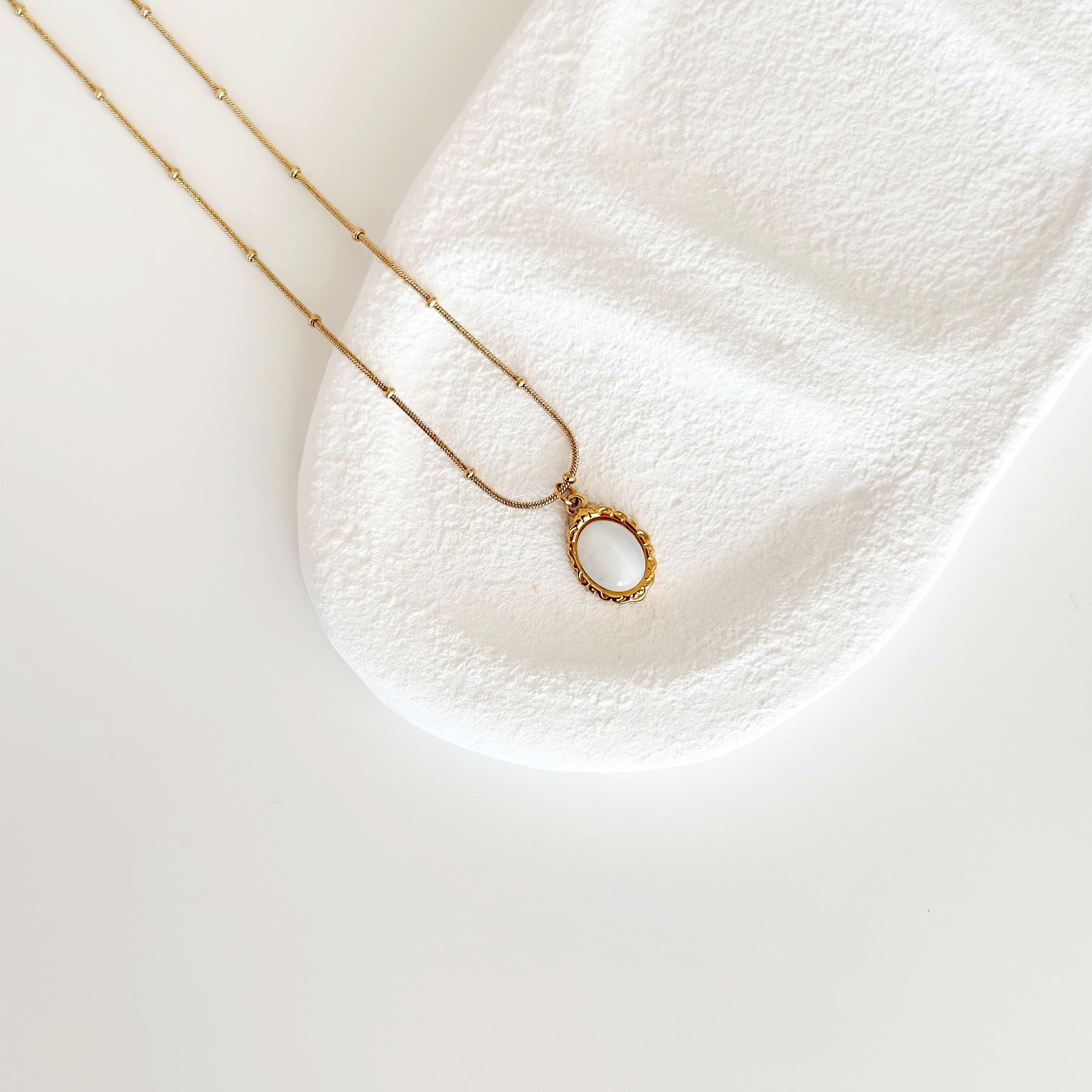 Pico gold Çelik Kolye