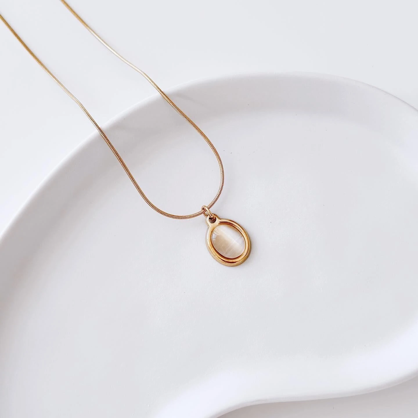 Girasole Çelik Kolye