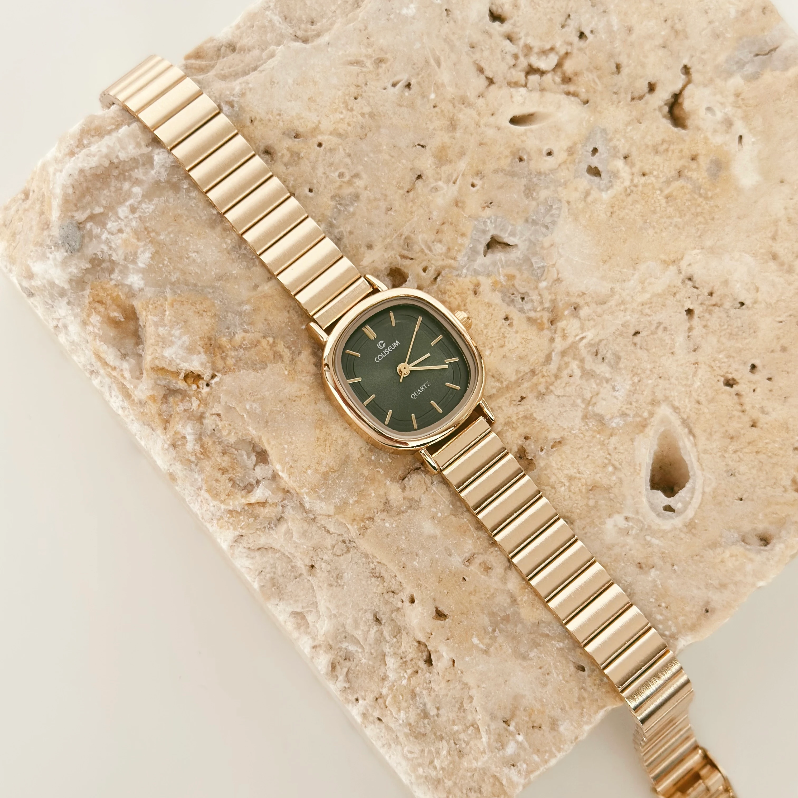Fer Gold Saat Yeşil