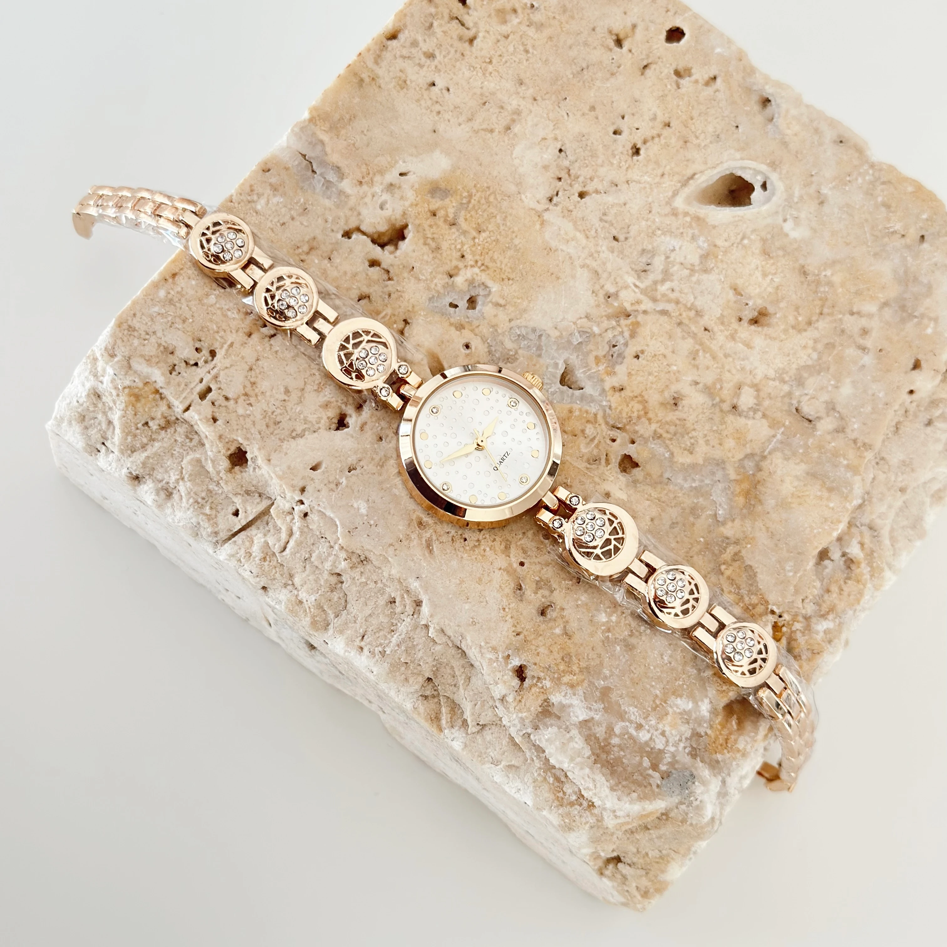 Mois Gold Saat Beyaz